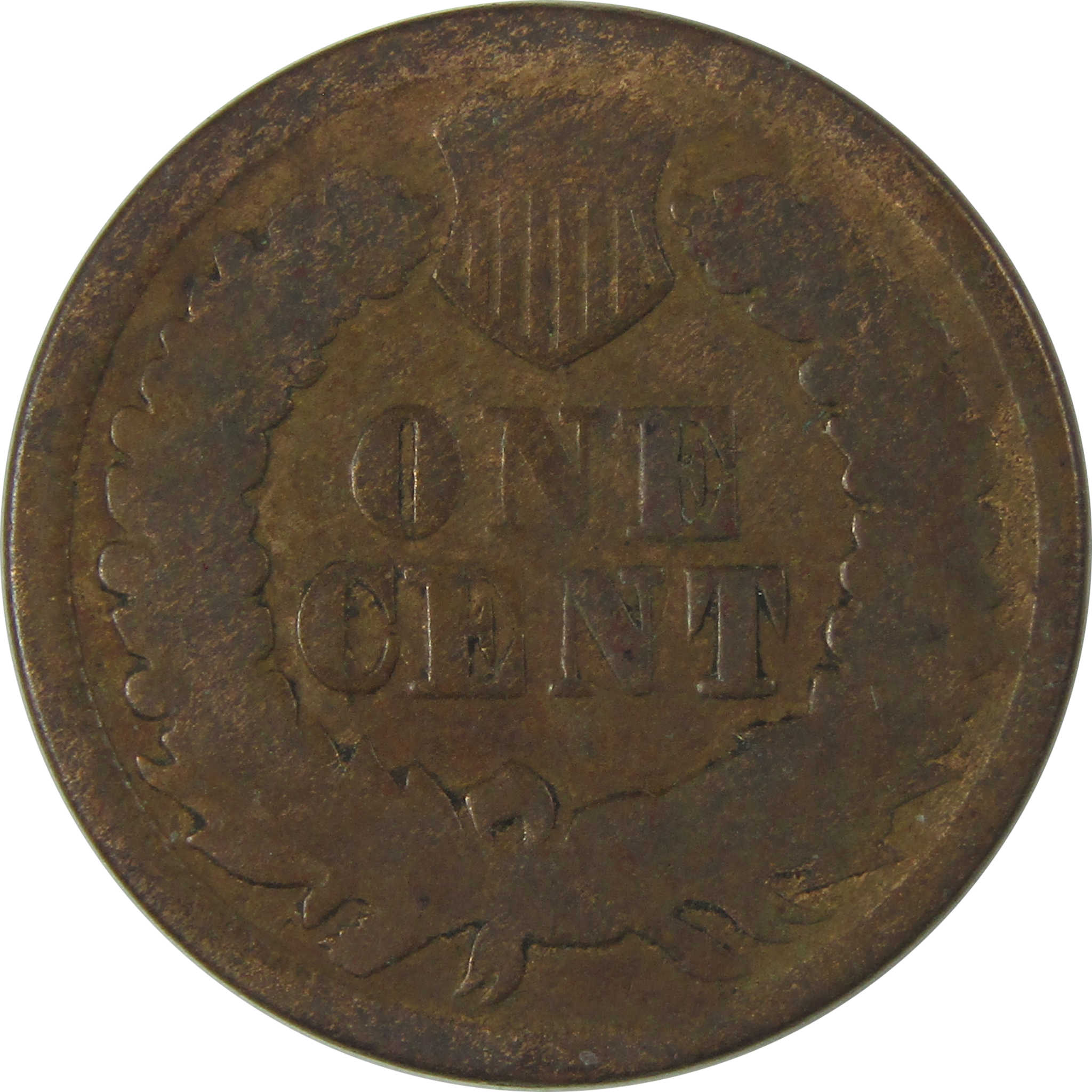 1864 Indian Head Cent G Good Bronze Penny 1c Coin SKU:I22694