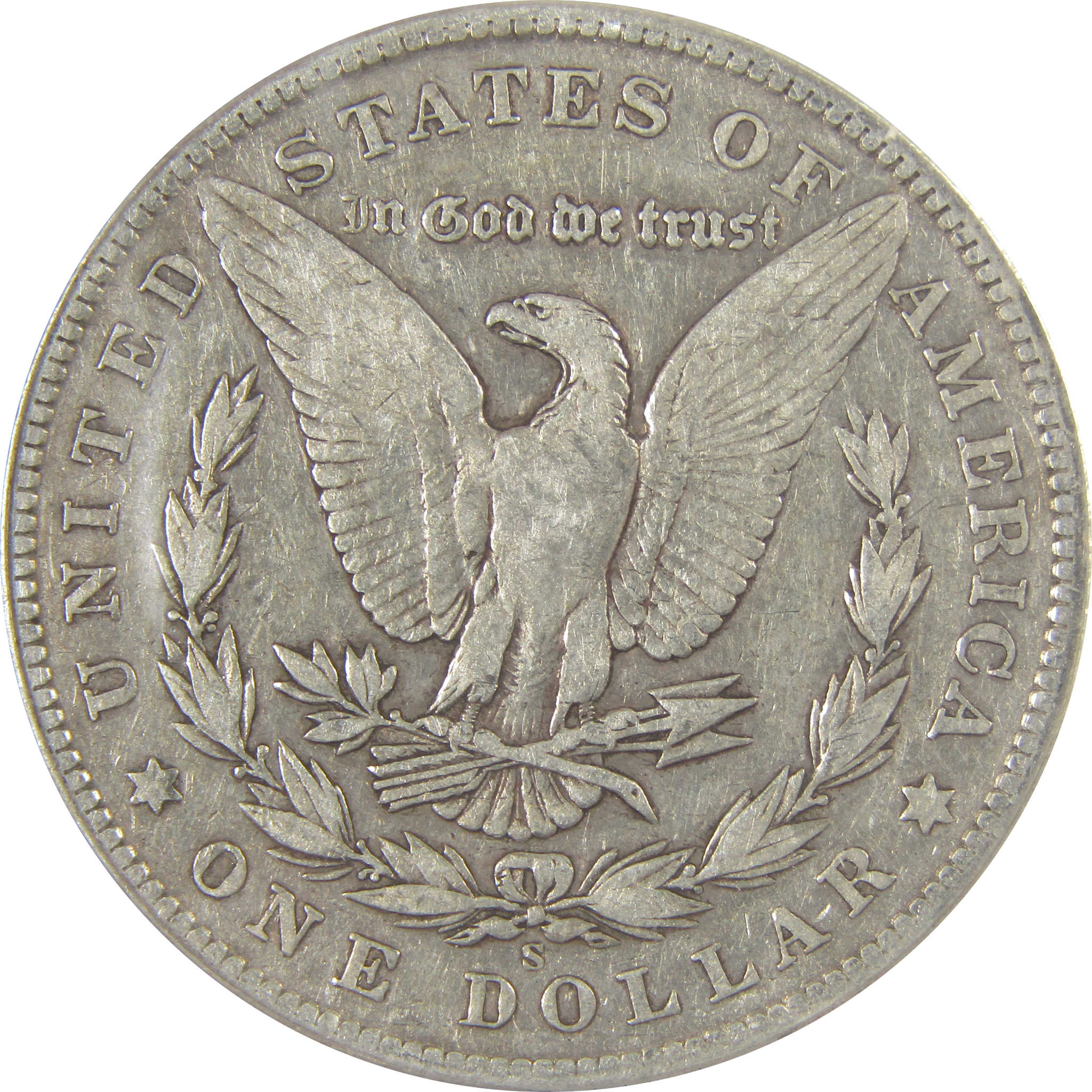 1904 S Morgan Dollar F 15 ANACS Silver $1 Coin SKU:I21127 - Morgan coin - Morgan silver dollar - Morgan silver dollar for sale - Profile Coins & Collectibles