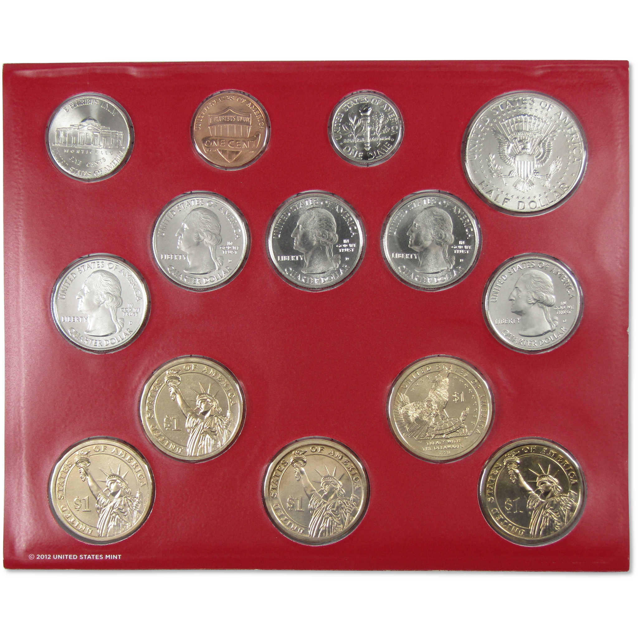 2013 Uncirculated Coin Set U.S Mint Government Packaging OGP COA