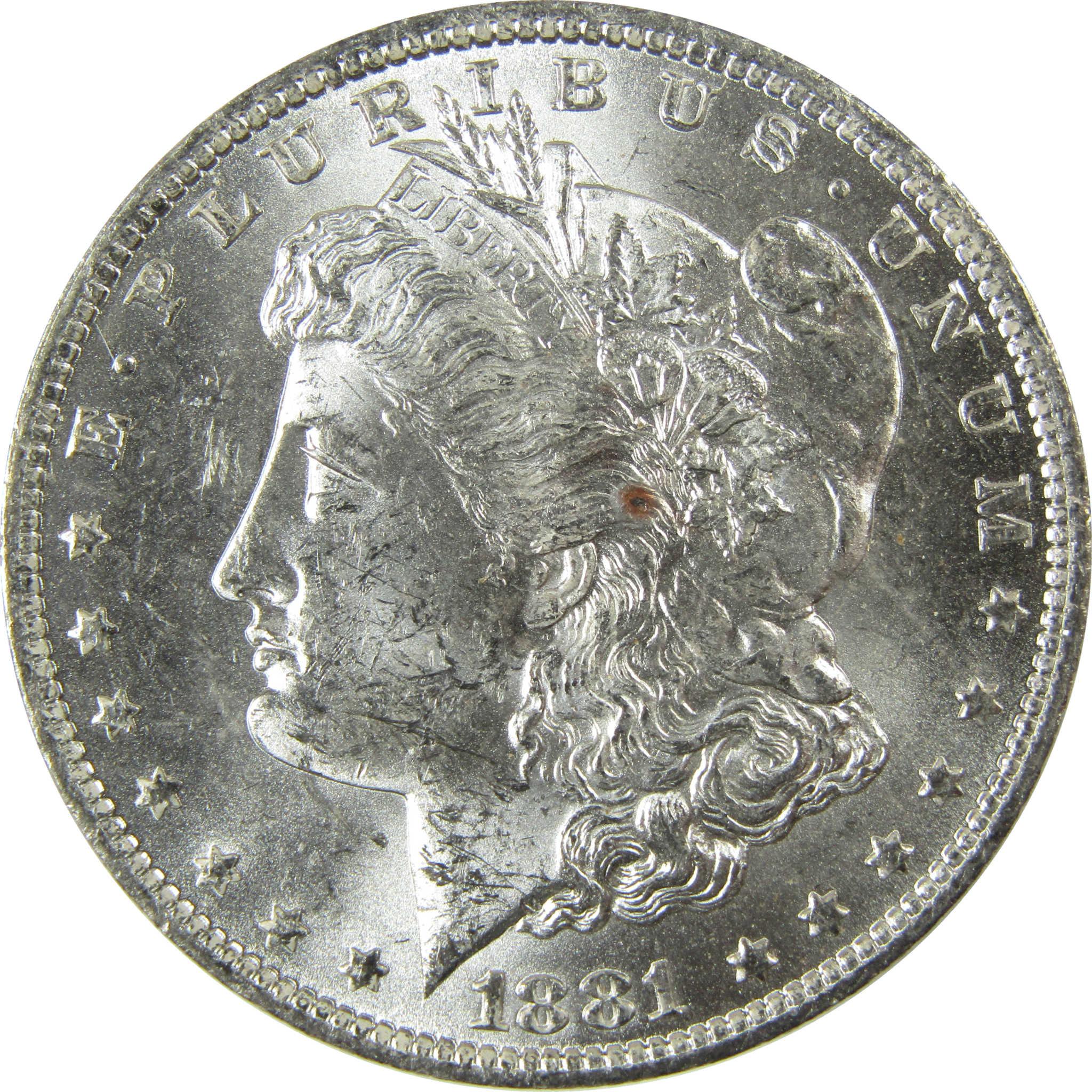 1881 O Morgan Silver Dollar Uncirculated Mint State $1 Coin SKU:I27681 - Morgan coin - Morgan silver dollar - Morgan silver dollar for sale - Profile Coins & Collectibles