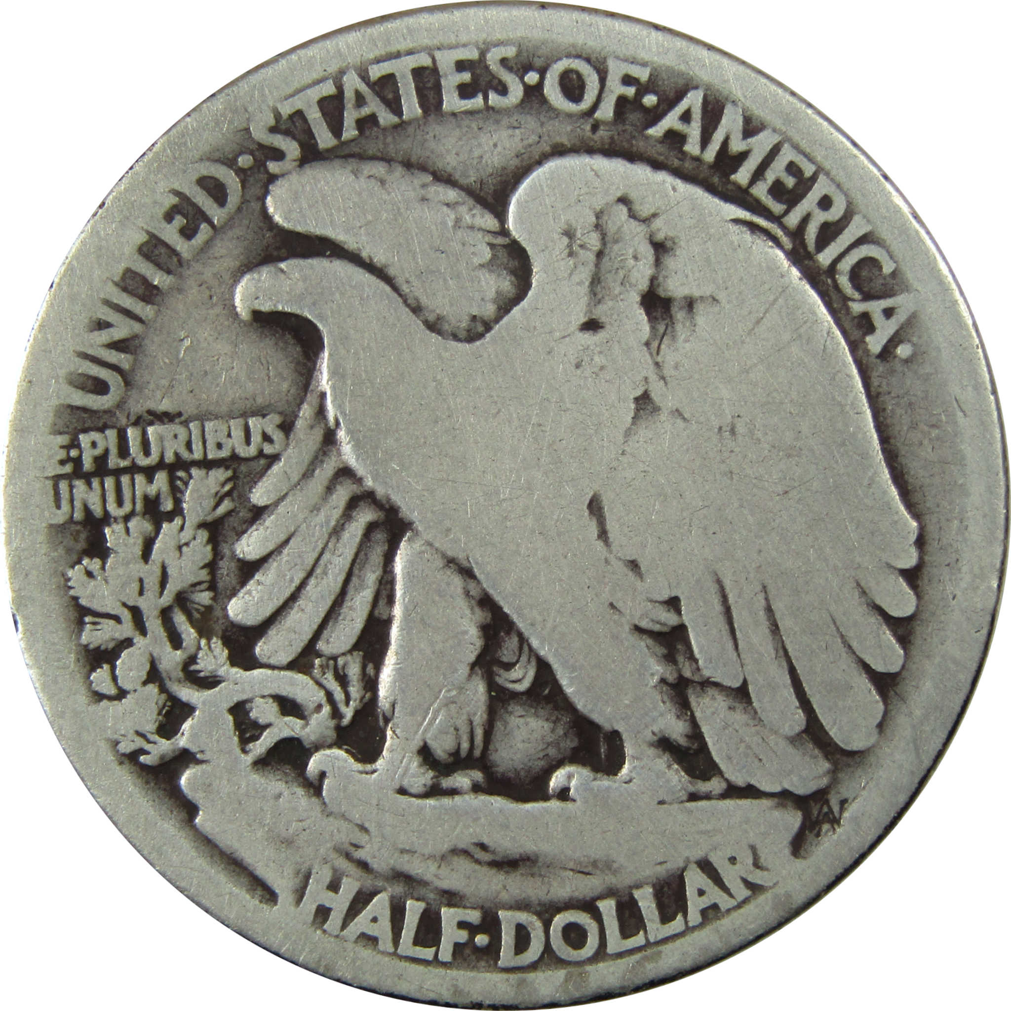 1916 S Liberty Walking Silver Half Dollar G Good Details SKU:I25942
