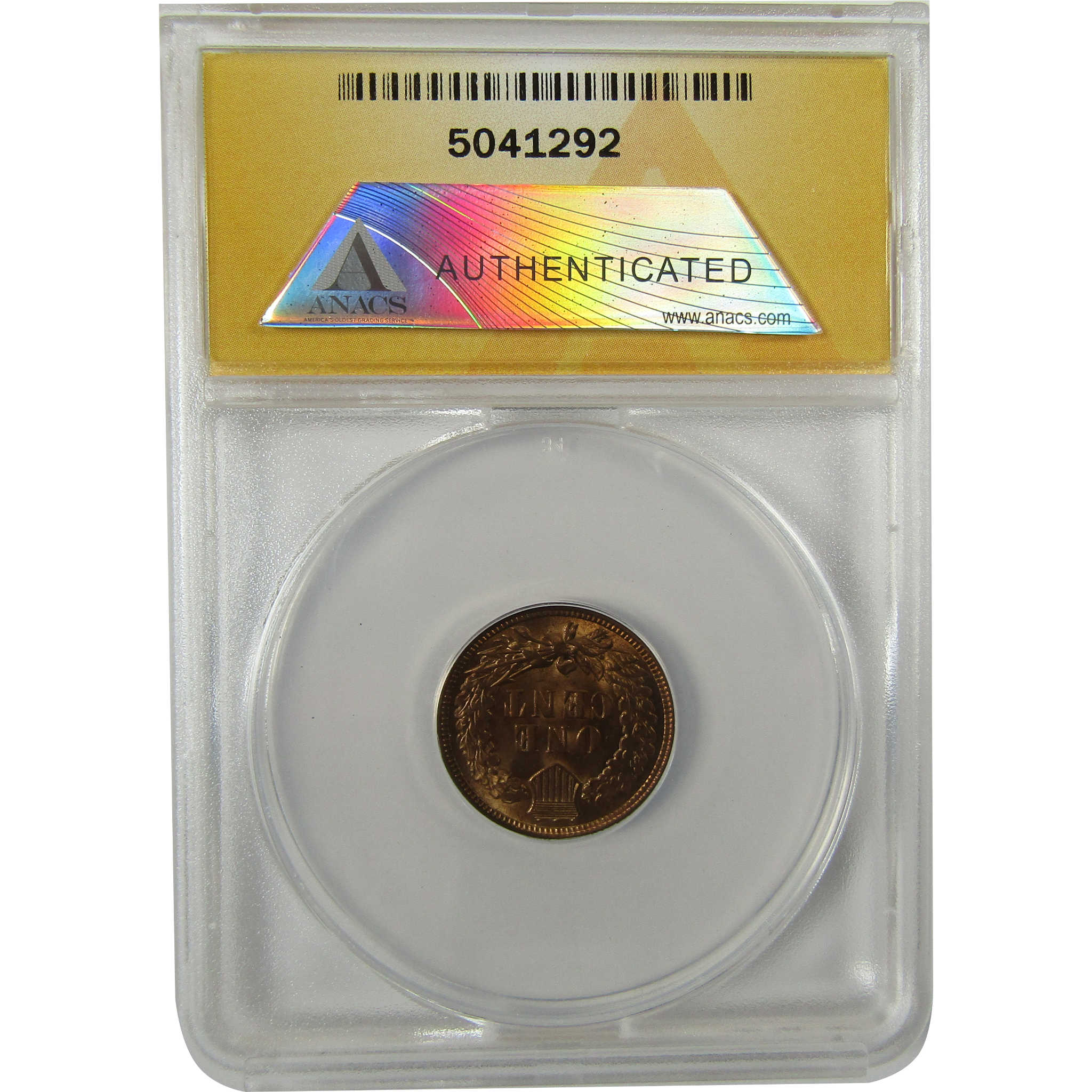 1906 Indian Head Cent MS 62 RB ANACS Uncirculated Penny SKU:I28408