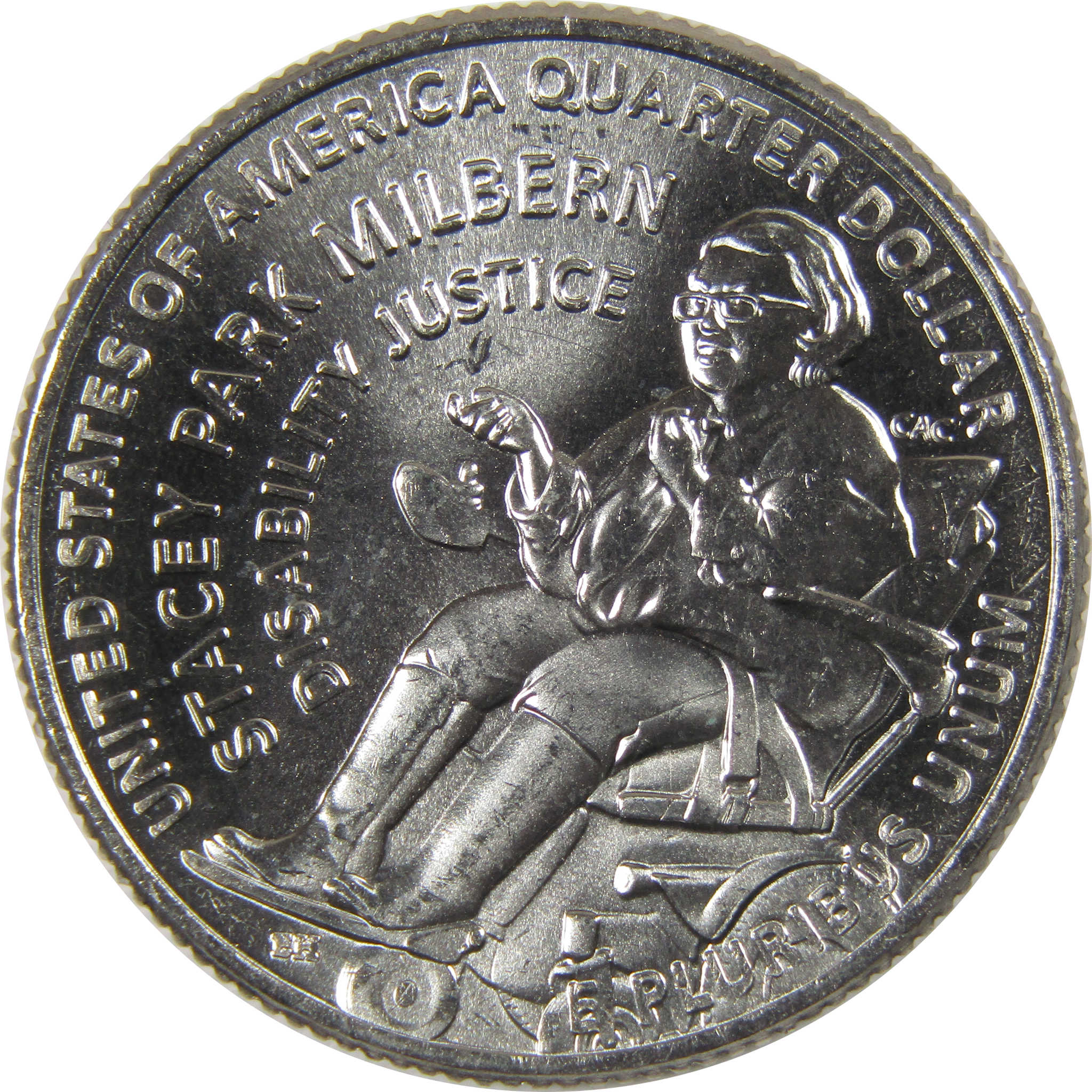 2025 P Stacey Park Milbern American Women Quarter Uncirculated Clad