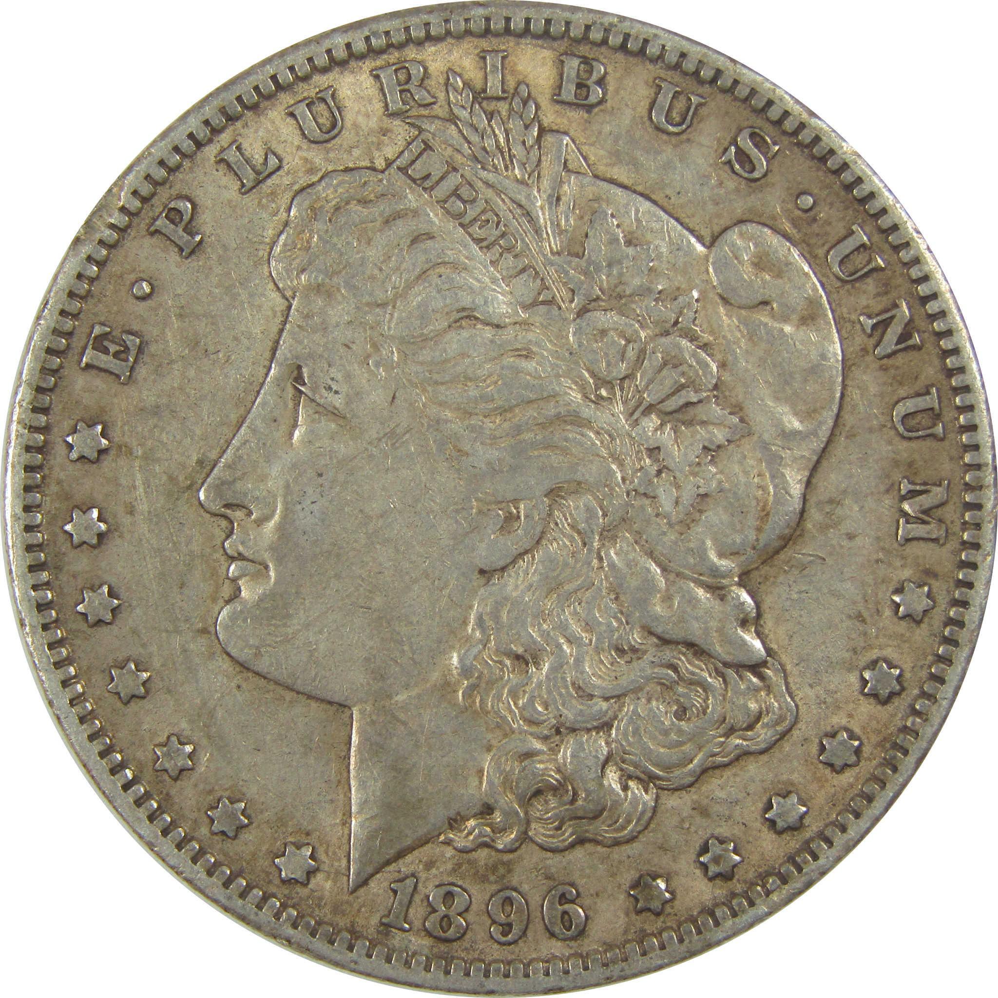 1896 O Morgan Dollar XF EF Extremely Fine Silver $1 Coin SKU:I20234 - Morgan coin - Morgan silver dollar - Morgan silver dollar for sale - Profile Coins & Collectibles