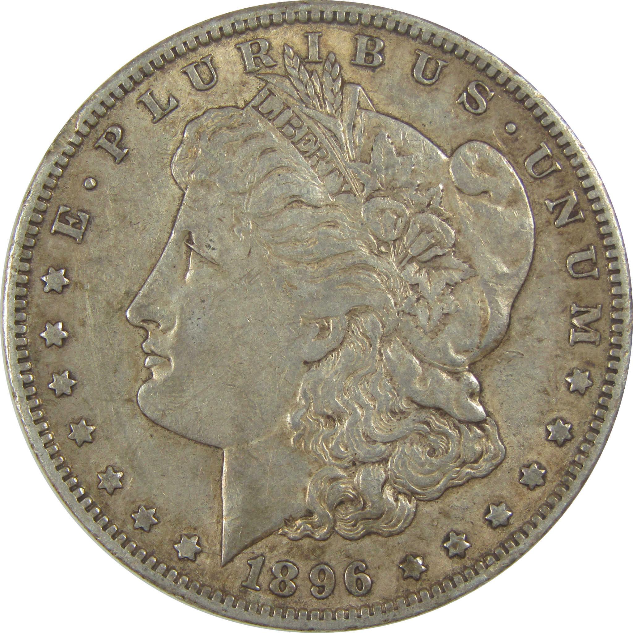 1896 O Morgan Dollar XF EF Extremely Fine Silver $1 Coin SKU:I20234 - Morgan coin - Morgan silver dollar - Morgan silver dollar for sale - Profile Coins & Collectibles