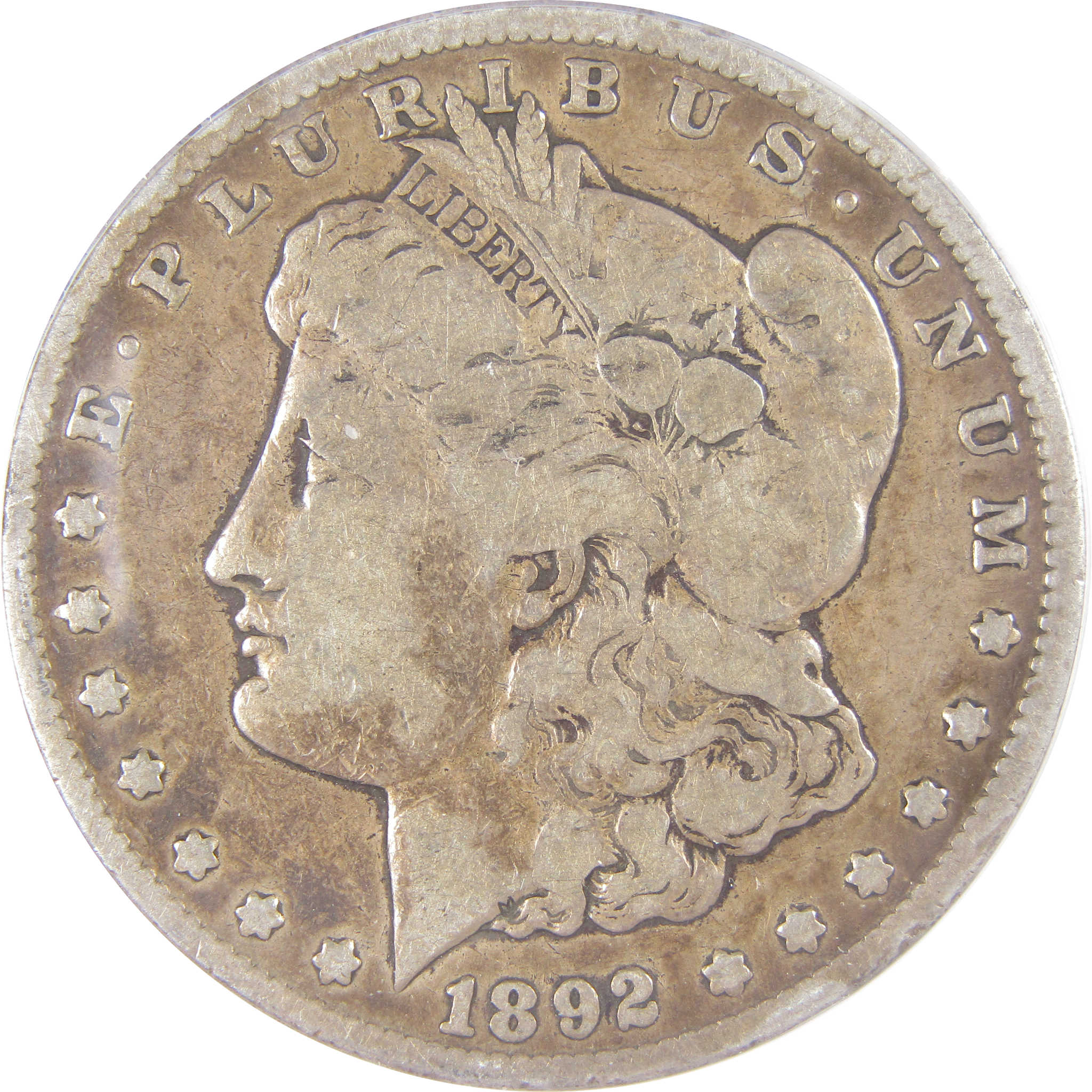 1892 CC Morgan Dollar F 15 ANACS Silver $1 Coin SKU:I17866 - Morgan coin - Morgan silver dollar - Morgan silver dollar for sale - Profile Coins & Collectibles