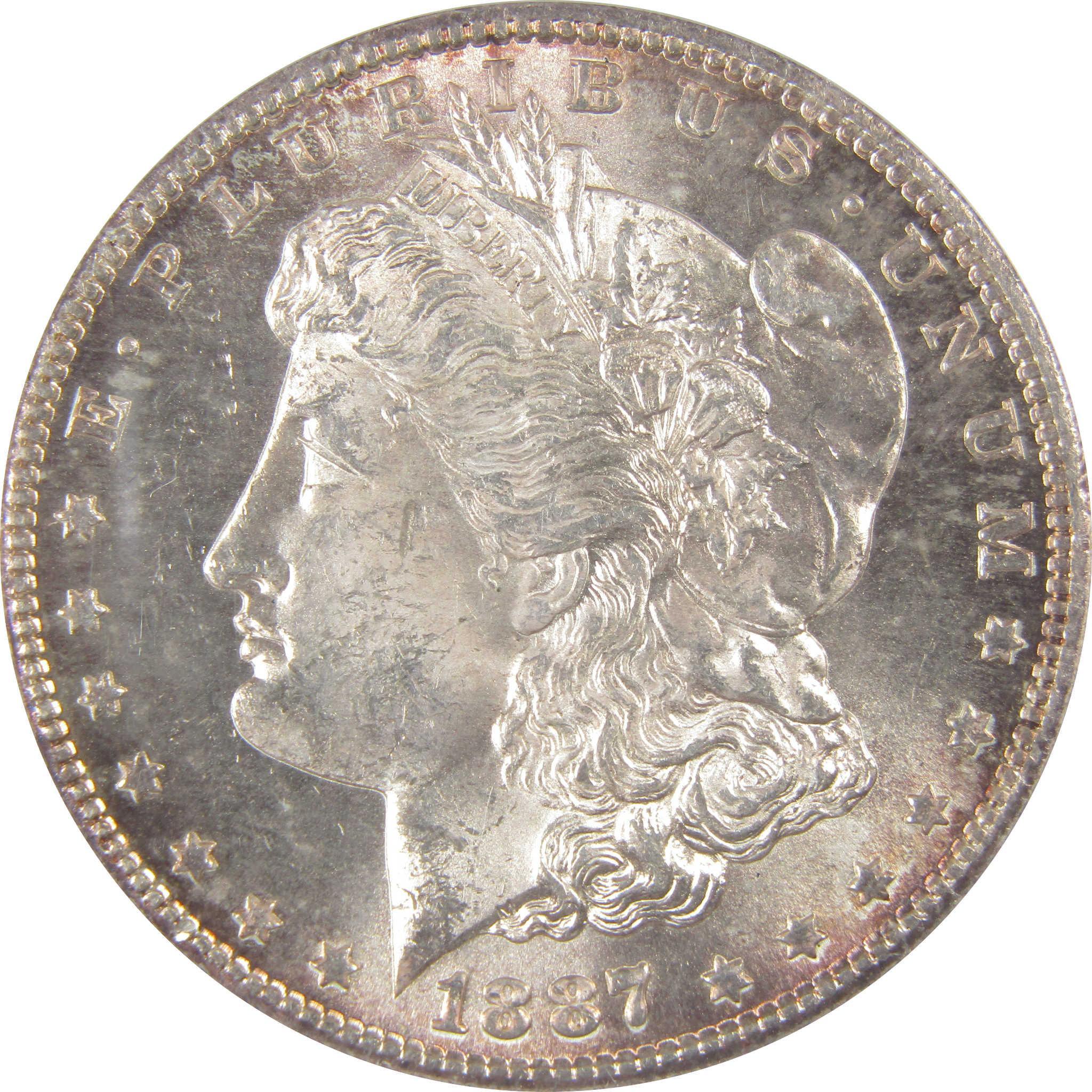 1887 S Morgan Dollar MS 63 ANACS Silver Uncirculated SKU:I23435 - Morgan coin - Morgan silver dollar - Morgan silver dollar for sale - Profile Coins & Collectibles
