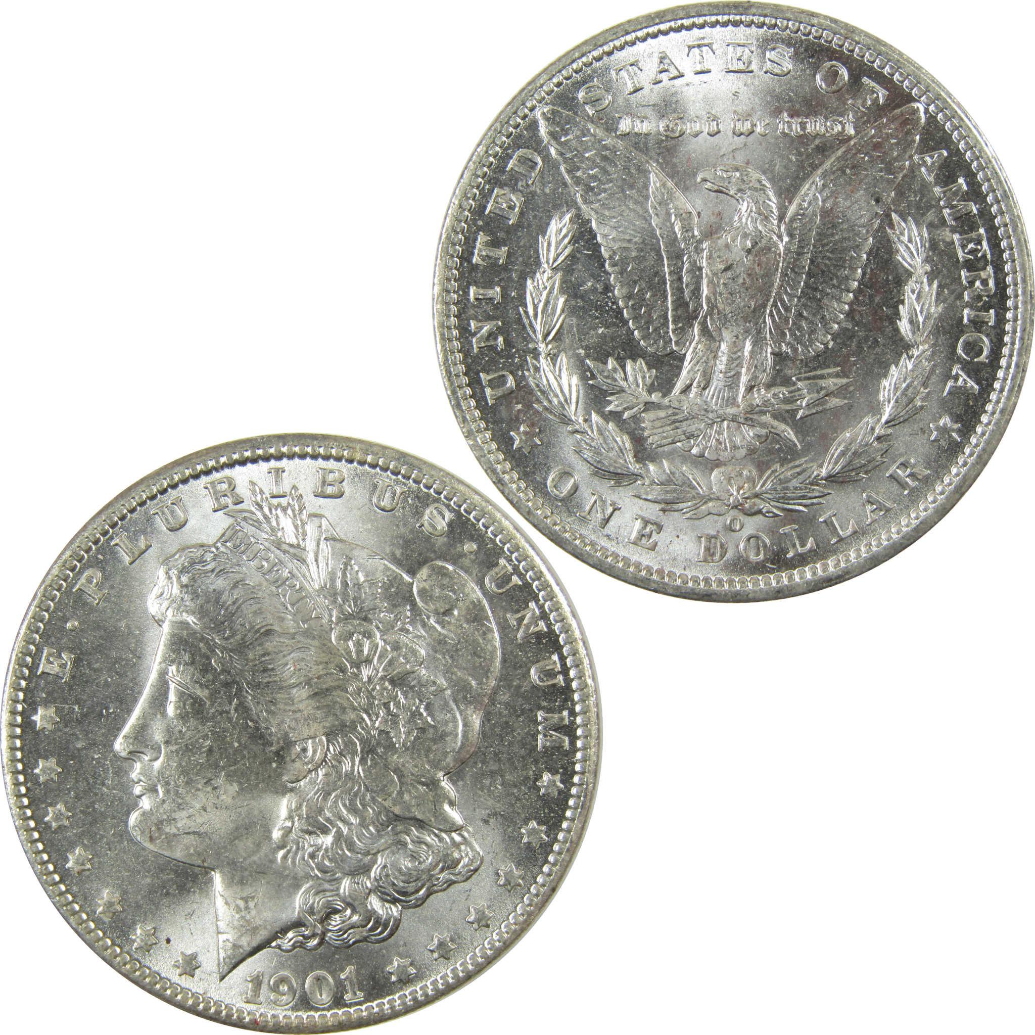 1901 O Morgan Silver Dollar Uncirculated Mint State $1 Coin SKU:I27799 - Morgan coin - Morgan silver dollar - Morgan silver dollar for sale - Profile Coins & Collectibles
