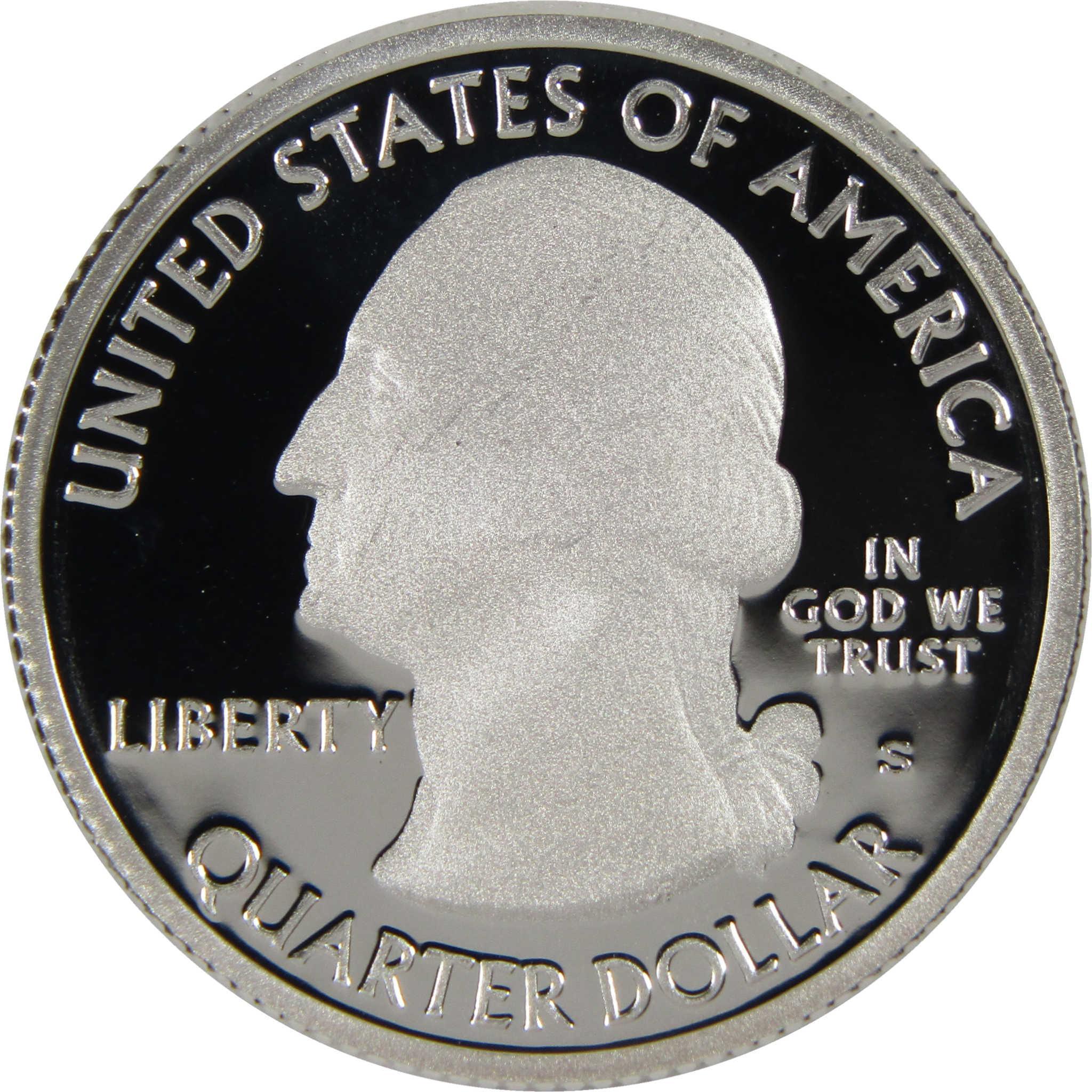2019 S War in the Pacific National Park Quarter Silver 25c Proof Coin