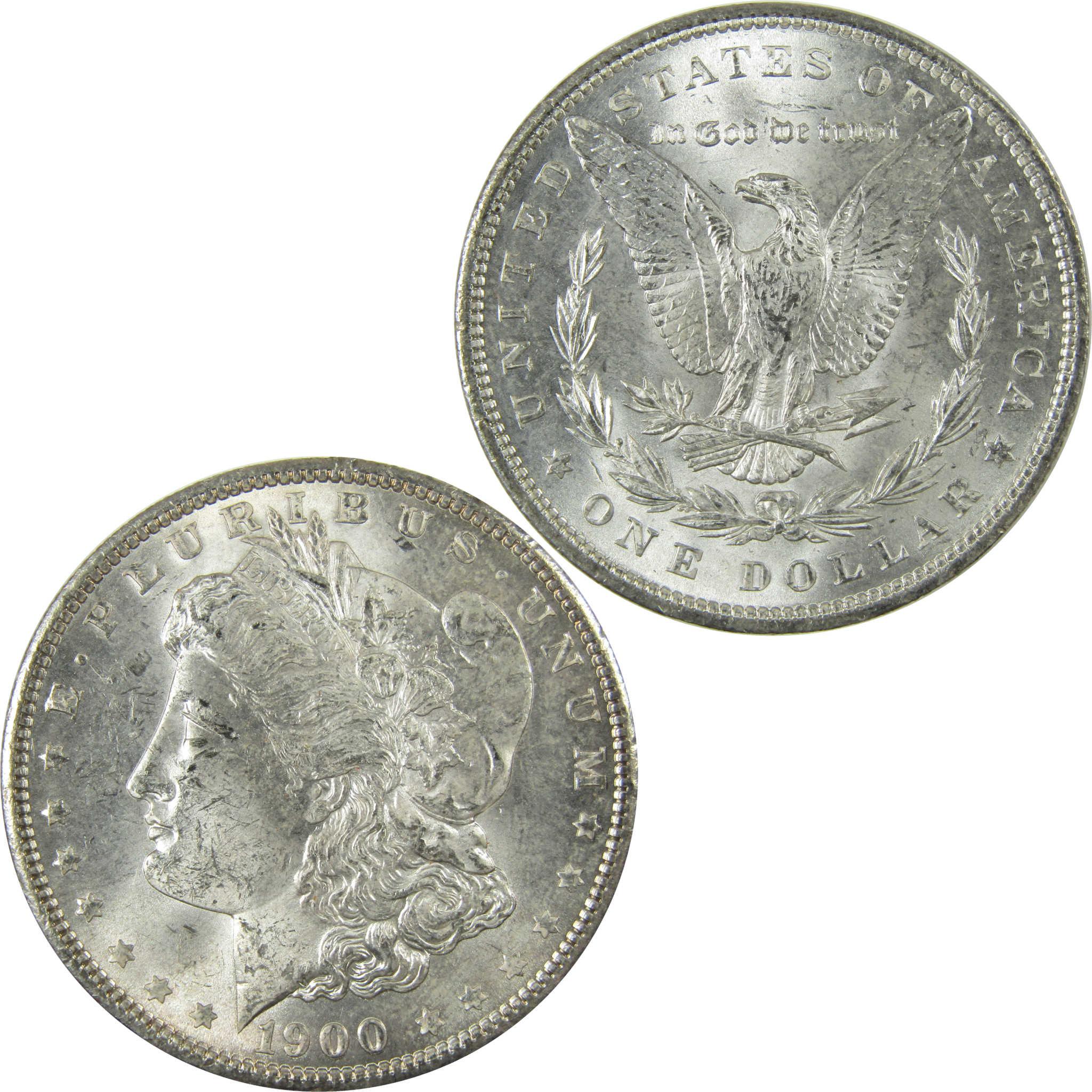 1900 Morgan Silver Dollar Uncirculated Mint State $1 Coin SKU:I27742 - Morgan coin - Morgan silver dollar - Morgan silver dollar for sale - Profile Coins & Collectibles