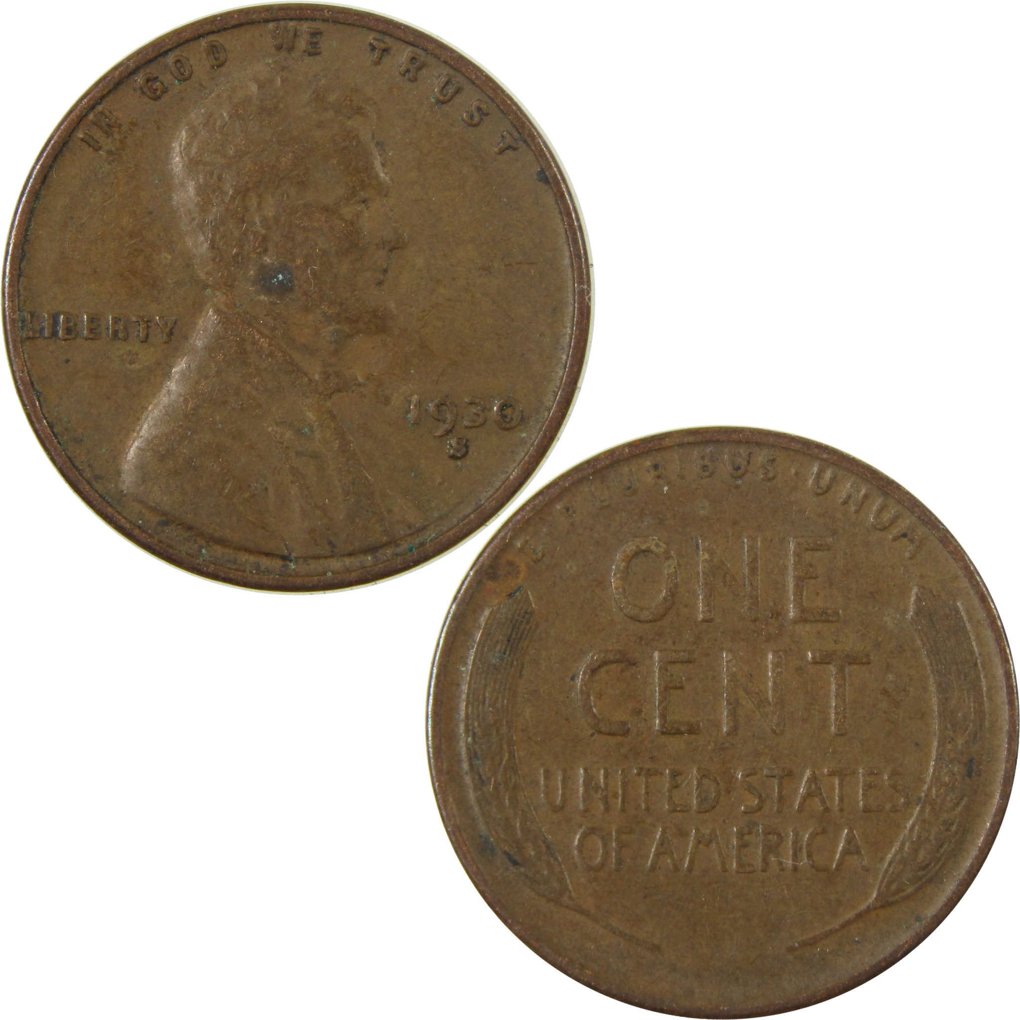 1930 S Lincoln Wheat Cent VF Very Fine Penny 1c Coin SKU:I27153