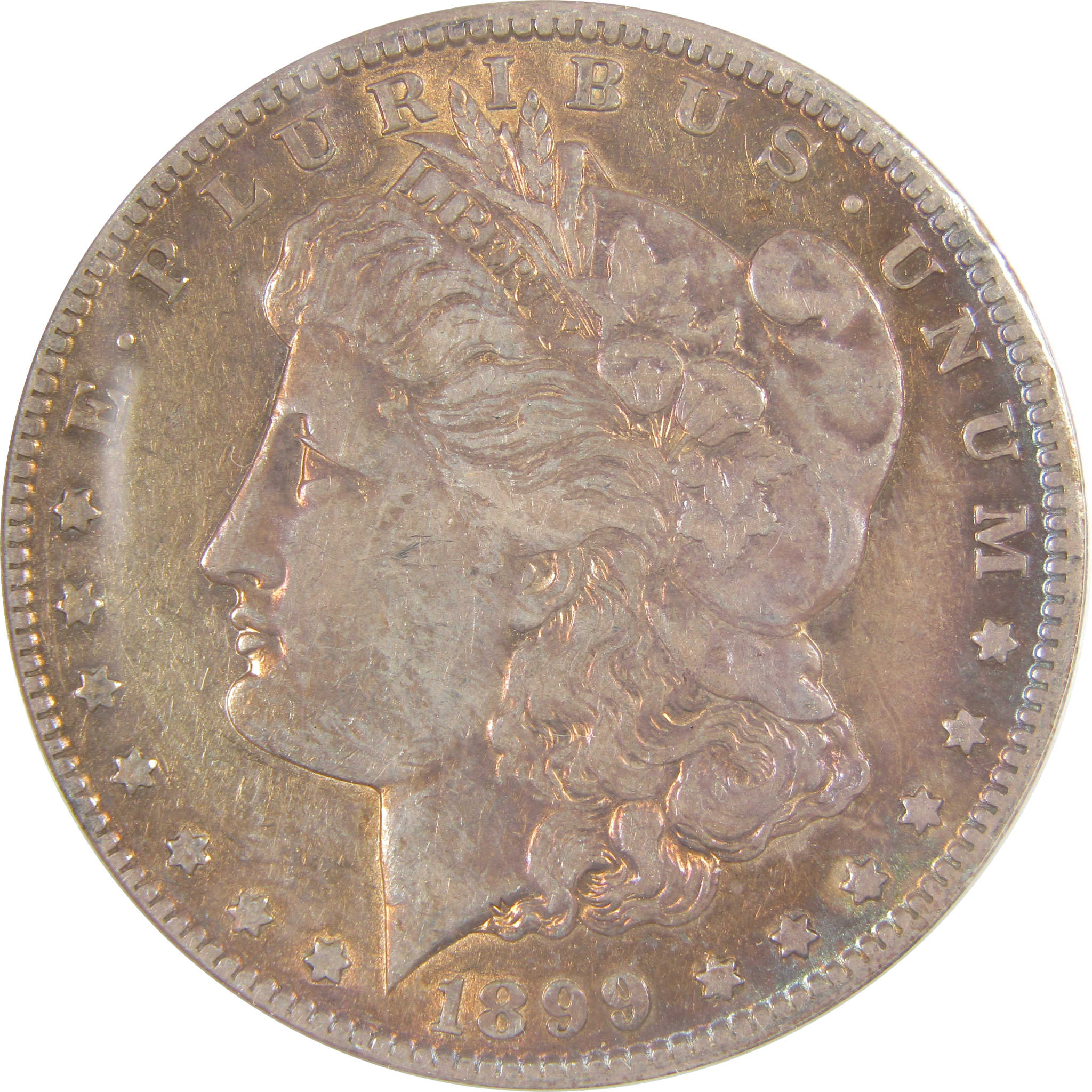 1899 S Morgan Dollar EF 40 Details ANACS Silver $1 Coin SKU:I19103 - Morgan coin - Morgan silver dollar - Morgan silver dollar for sale - Profile Coins & Collectibles