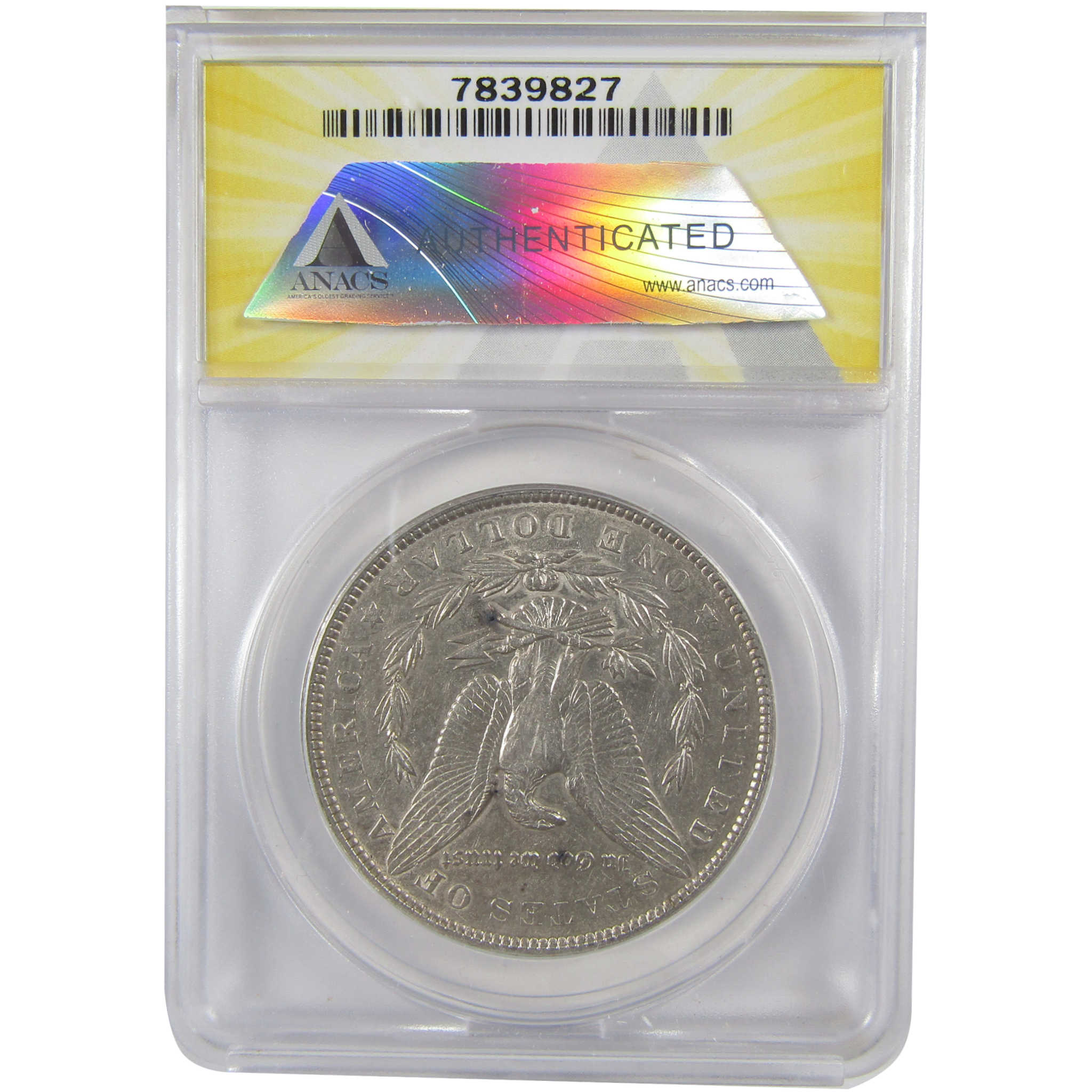 1901 Morgan Silver Dollar EF 45 ANACS $1 Coin Collectible SKU:I25660 - Morgan coin - Morgan silver dollar - Morgan silver dollar for sale - Profile Coins & Collectibles