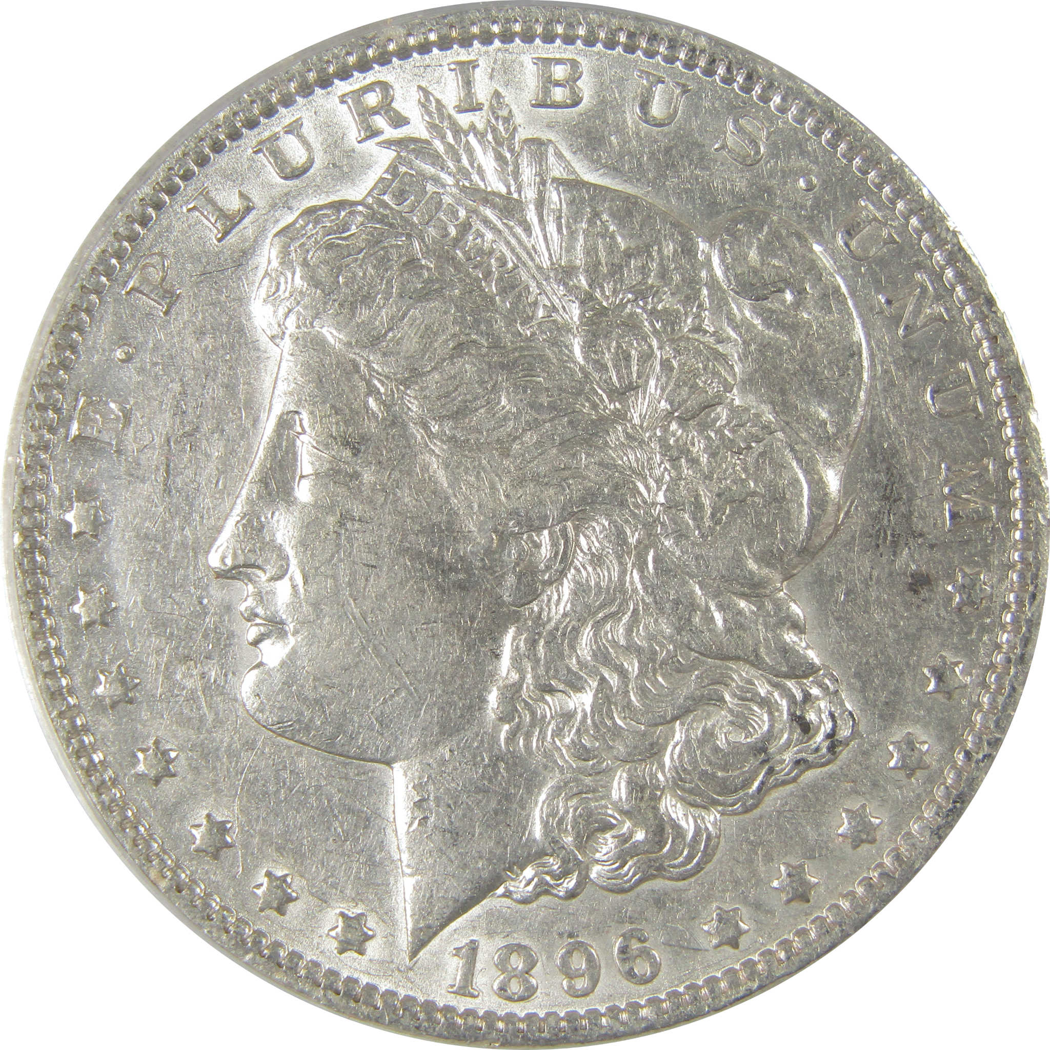 1896 O Morgan Dollar AU 50 Details ANACS Silver $1 Coin SKU:I18959 - Morgan coin - Morgan silver dollar - Morgan silver dollar for sale - Profile Coins & Collectibles