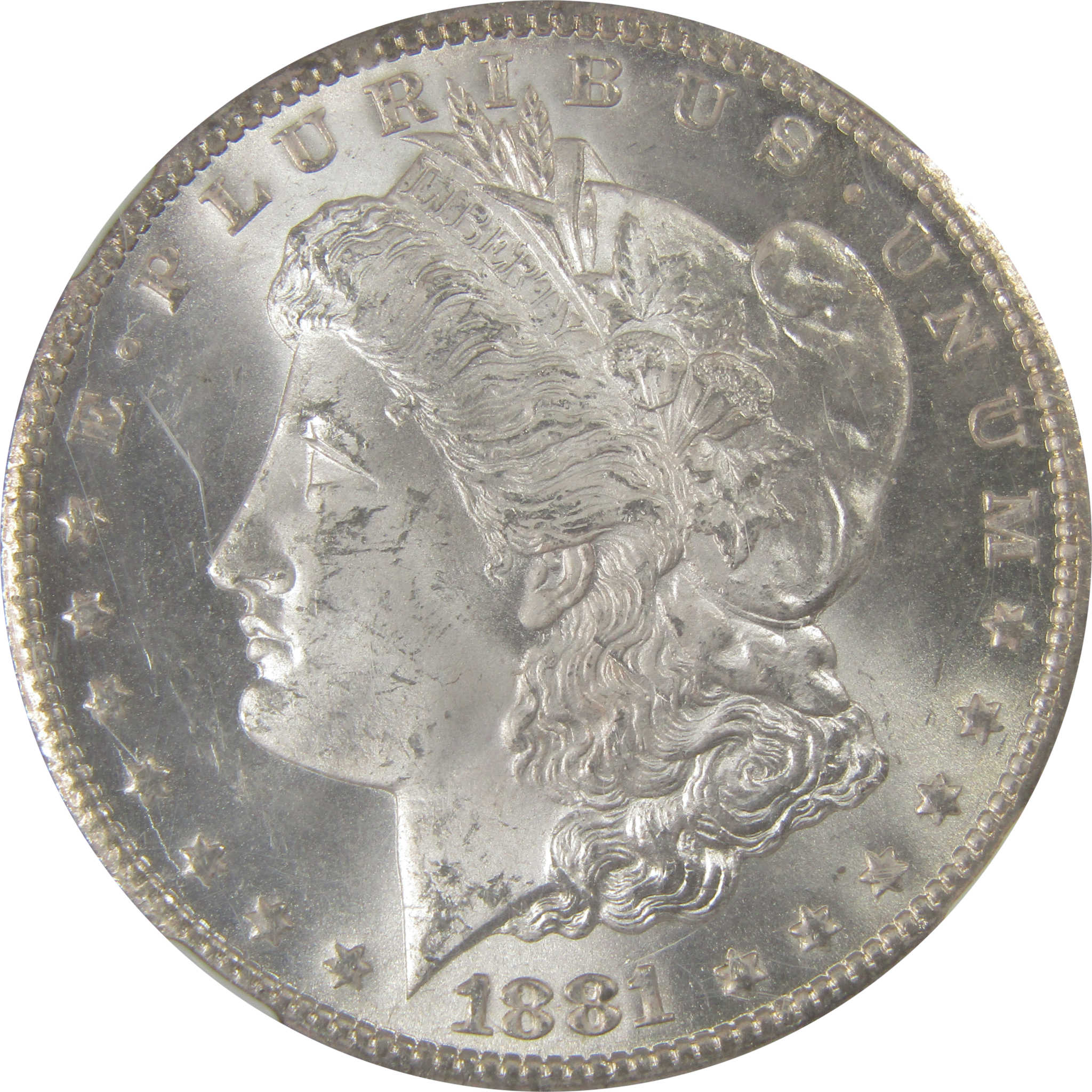 1881 CC Morgan Dollar MS 64 NGC Silver Uncirculated $1 Coin SKU:I23610 - Morgan coin - Morgan silver dollar - Morgan silver dollar for sale - Profile Coins & Collectibles