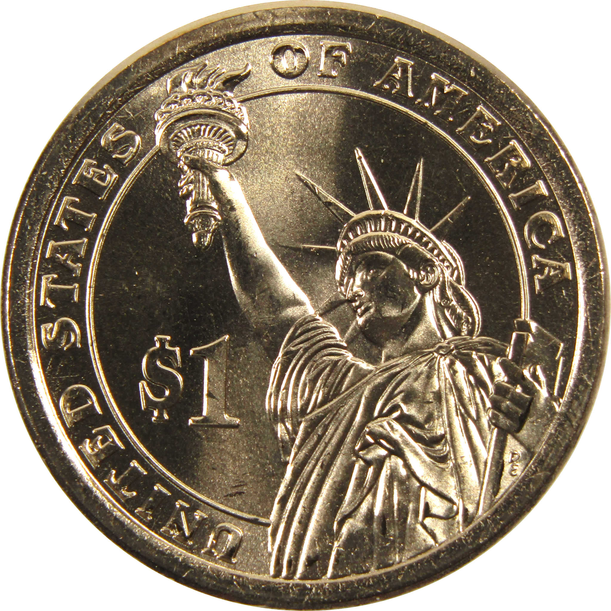 2015 D Dwight D Eisenhower Presidential Dollar BU Uncirculated $1 Coin