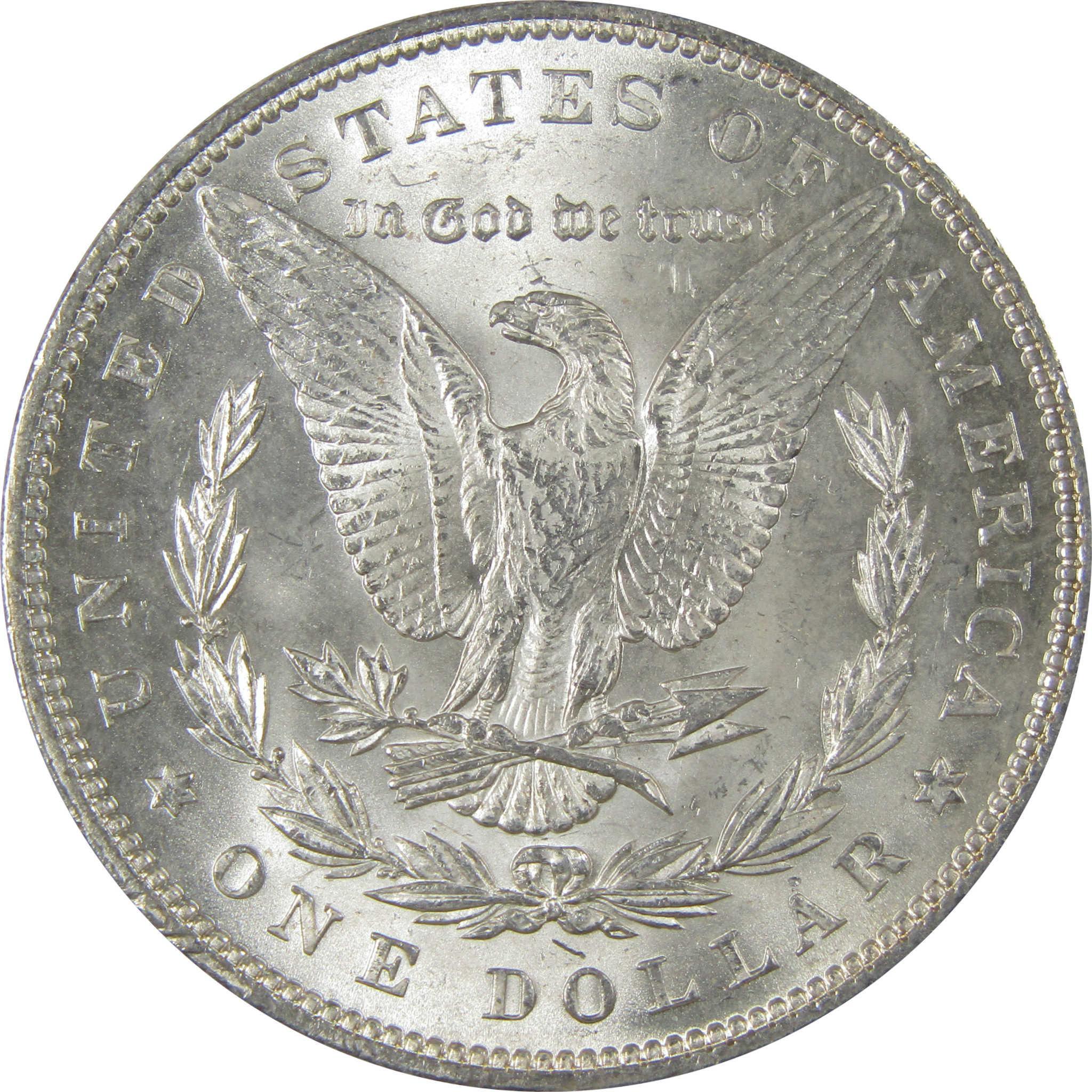 1899 Morgan Silver Dollar Uncirculated Mint State Toned SKU:I24396