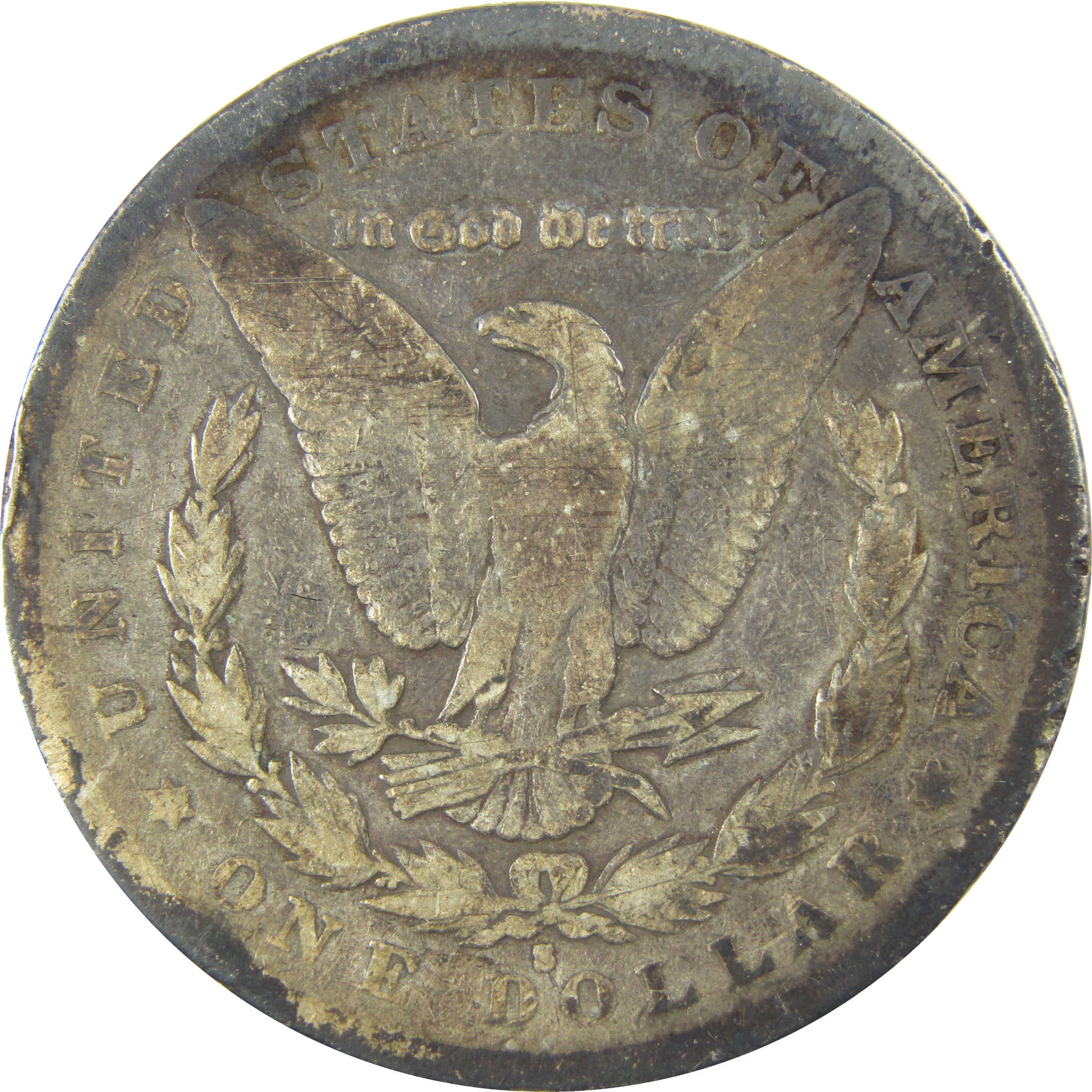 1879 S Rev 79 Morgan Silver Dollar VG Very Good $1 Coin SKU:CP1596 - Morgan coin - Morgan silver dollar - Morgan silver dollar for sale - Profile Coins & Collectibles
