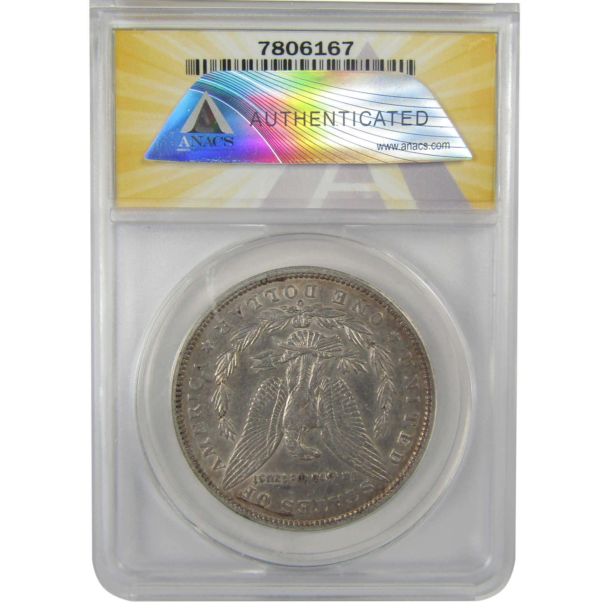 1896 O Morgan Dollar EF 45 ANACS Silver $1 Coin SKU:I20854 - Morgan coin - Morgan silver dollar - Morgan silver dollar for sale - Profile Coins & Collectibles