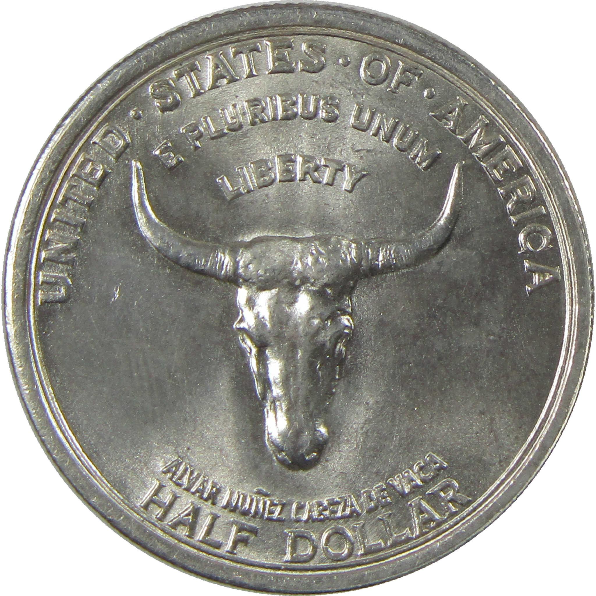 1935 Old Spanish Trail Commemorative Silver 50c BU Choice Uncirculated