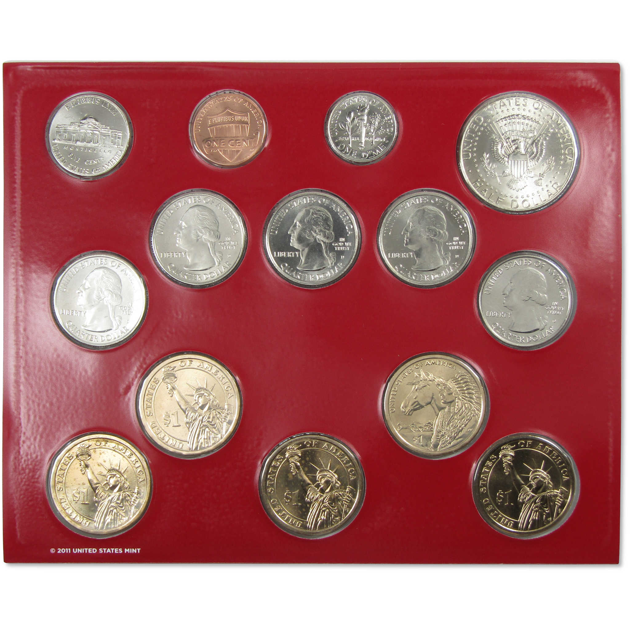 2012 Uncirculated Coin Set U.S Mint Government Packaging OGP COA