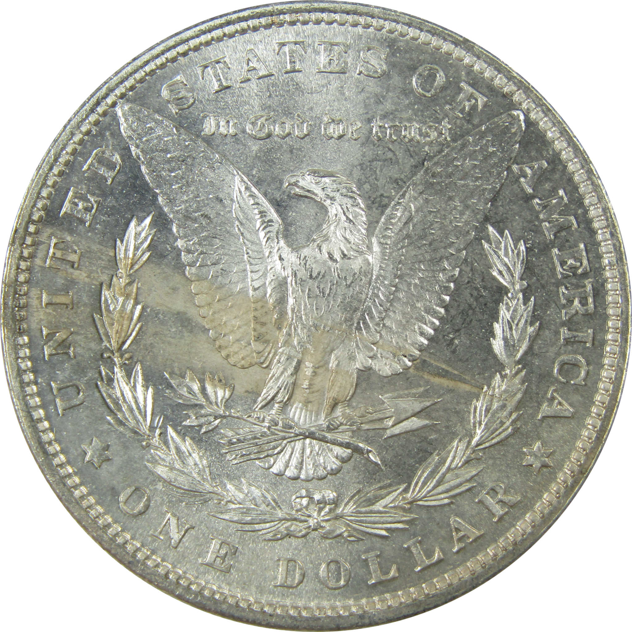 1879 Morgan Silver Dollar Uncirculated Mint State Toned SKU:I25927