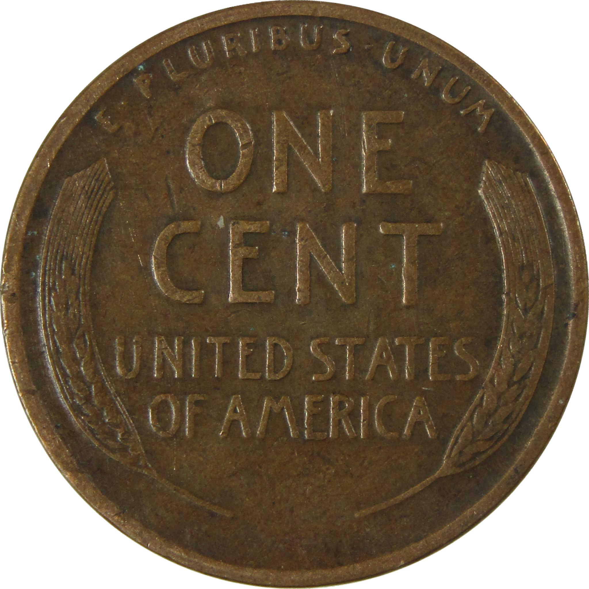 1928 S Lincoln Wheat Cent F Fine Penny 1c Coin Collectible SKU:I26687