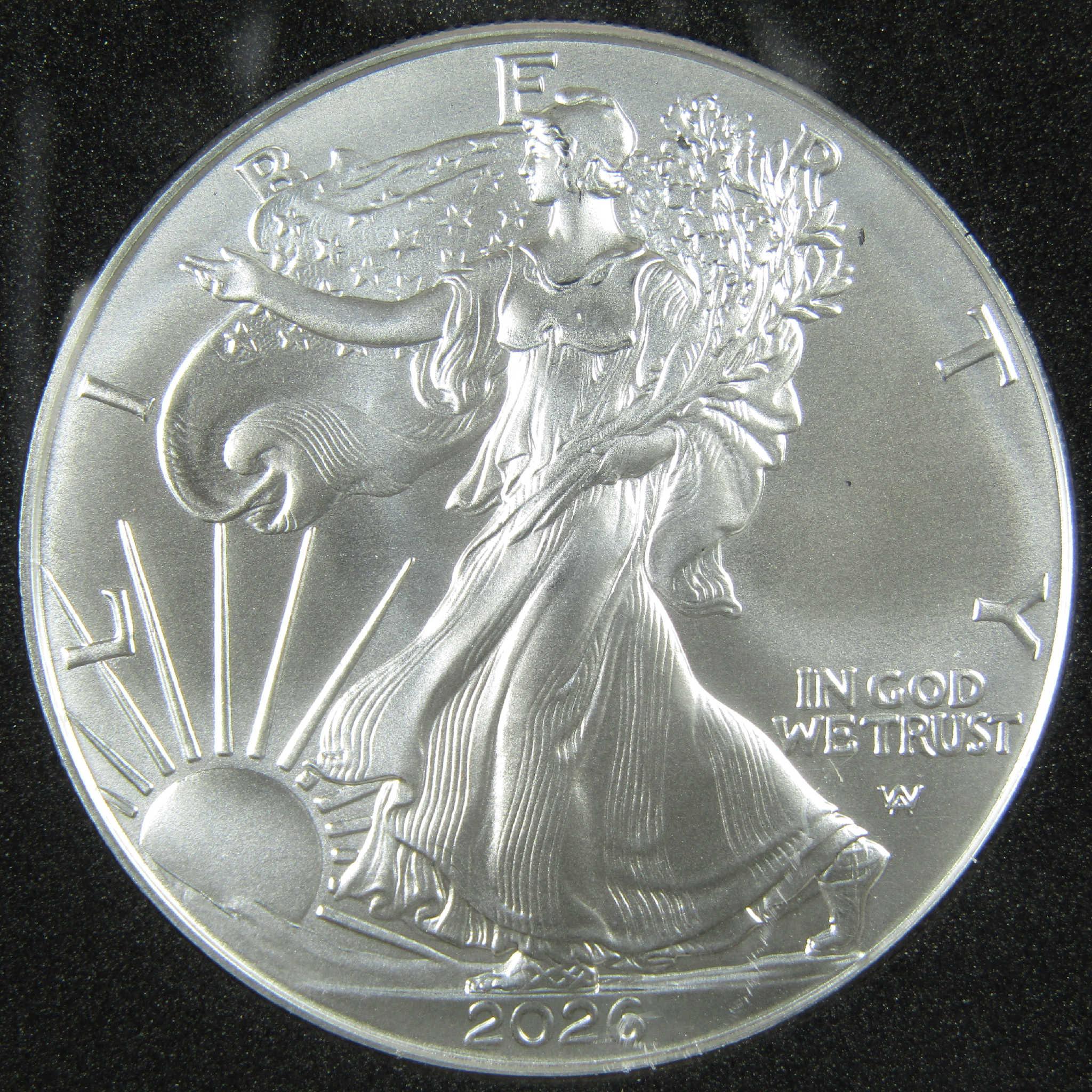 2026 American Silver Eagle Uncirculated with USA 250th Lighthouse Slab