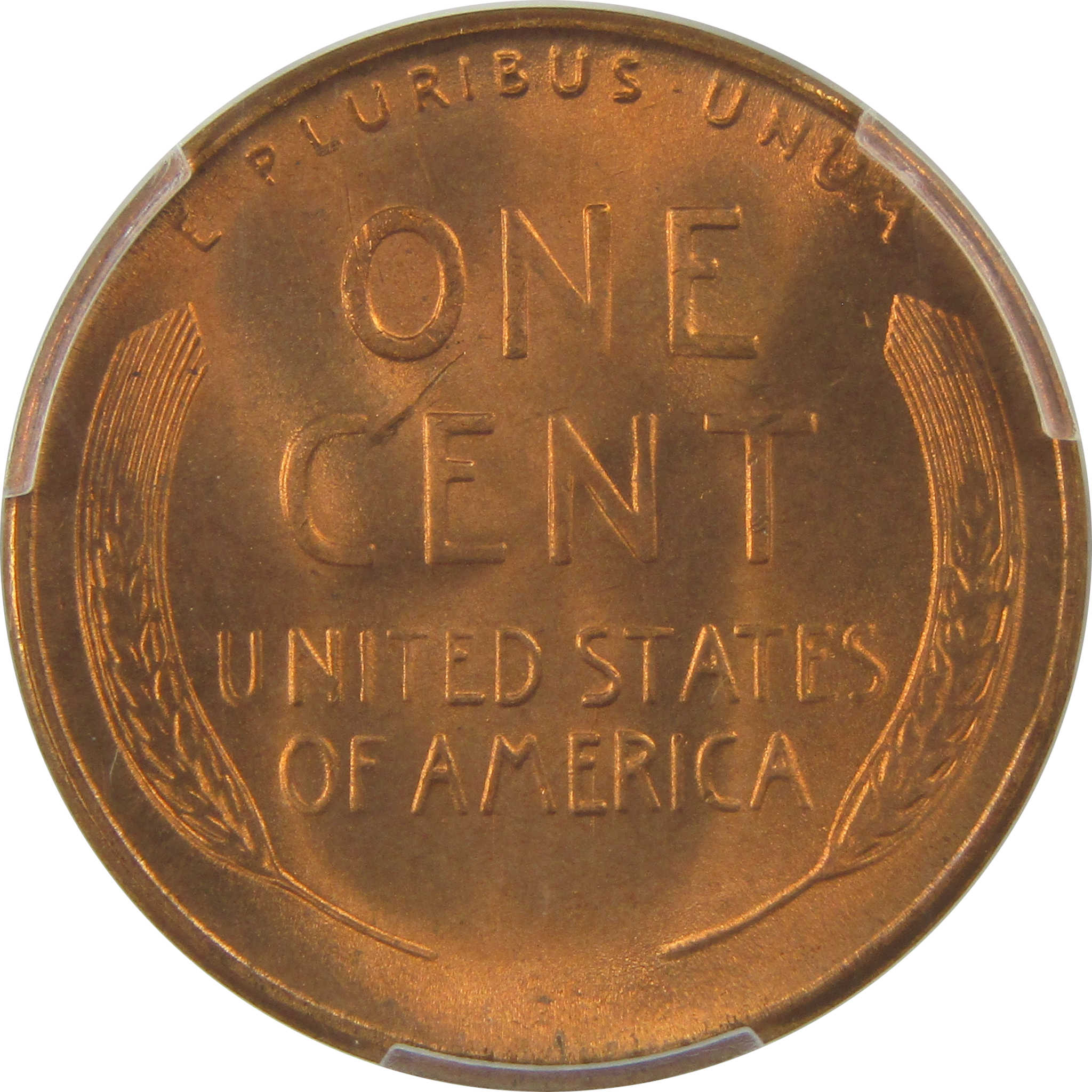 1950 S Lincoln Wheat Cent MS 67 RD PCGS Penny Uncirculated SKU:I22412