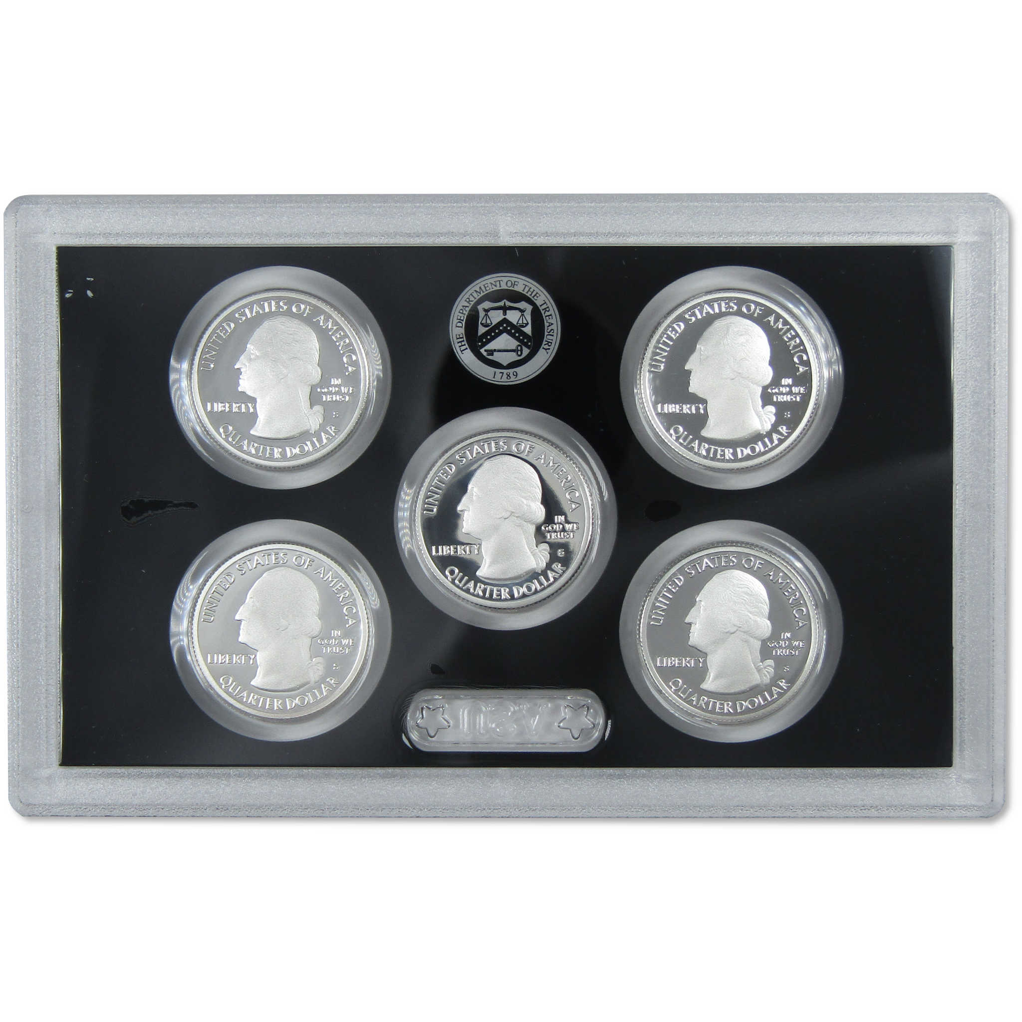 2019 America the Beautiful Quarter Silver Proof Set U.S. Mint OGP COA