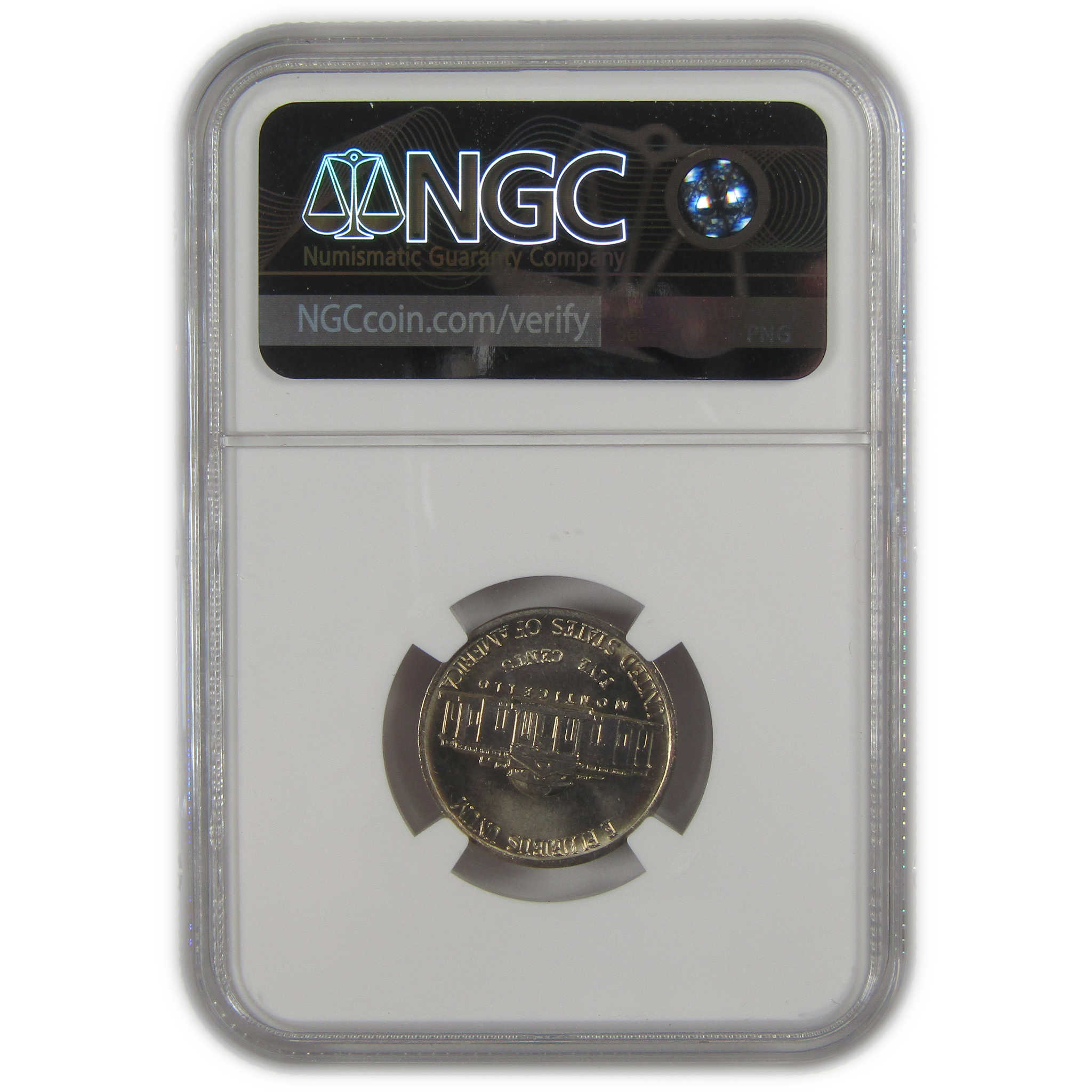 1985 P Jefferson Nickel MS 66 5FS NGC Original Bag Fragment SKU:I23509