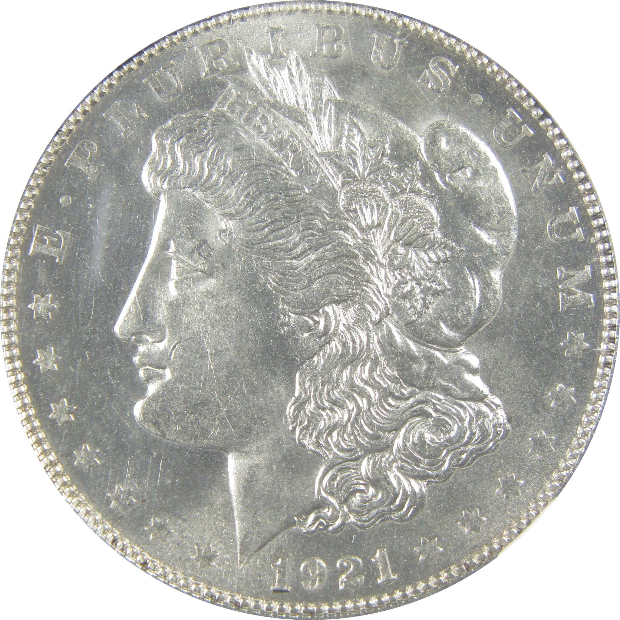1921 D Morgan Dollar MS 62 NGC Silver Uncirculated $1 Coin SKU:I23807 - Morgan coin - Morgan silver dollar - Morgan silver dollar for sale - Profile Coins & Collectibles