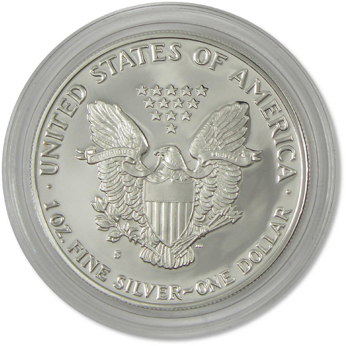 1988 S American Silver Eagle Proof $1 Coin Collectible OGP COA