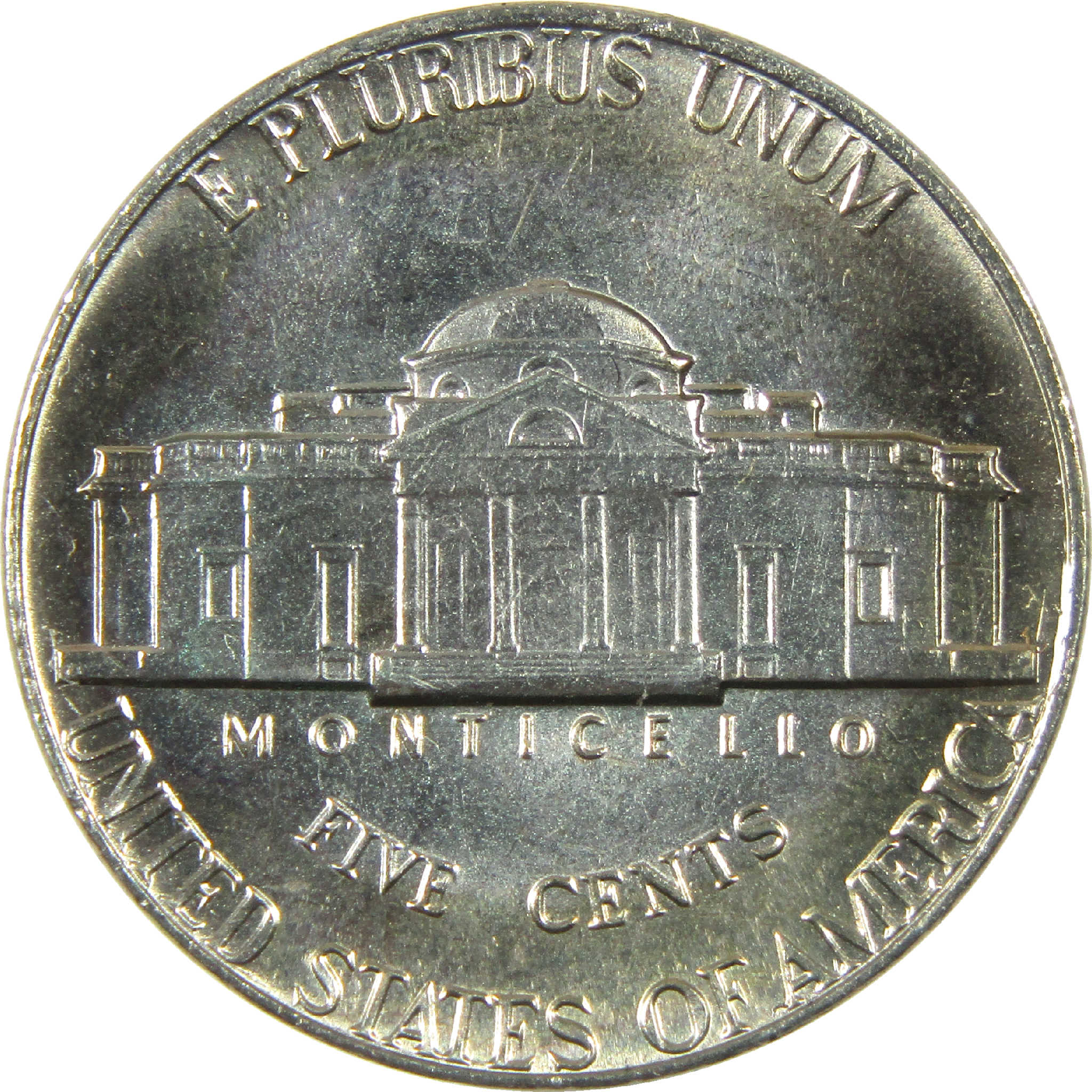 1975 Jefferson Nickel Uncirculated Mint State 5c Coin Collectible