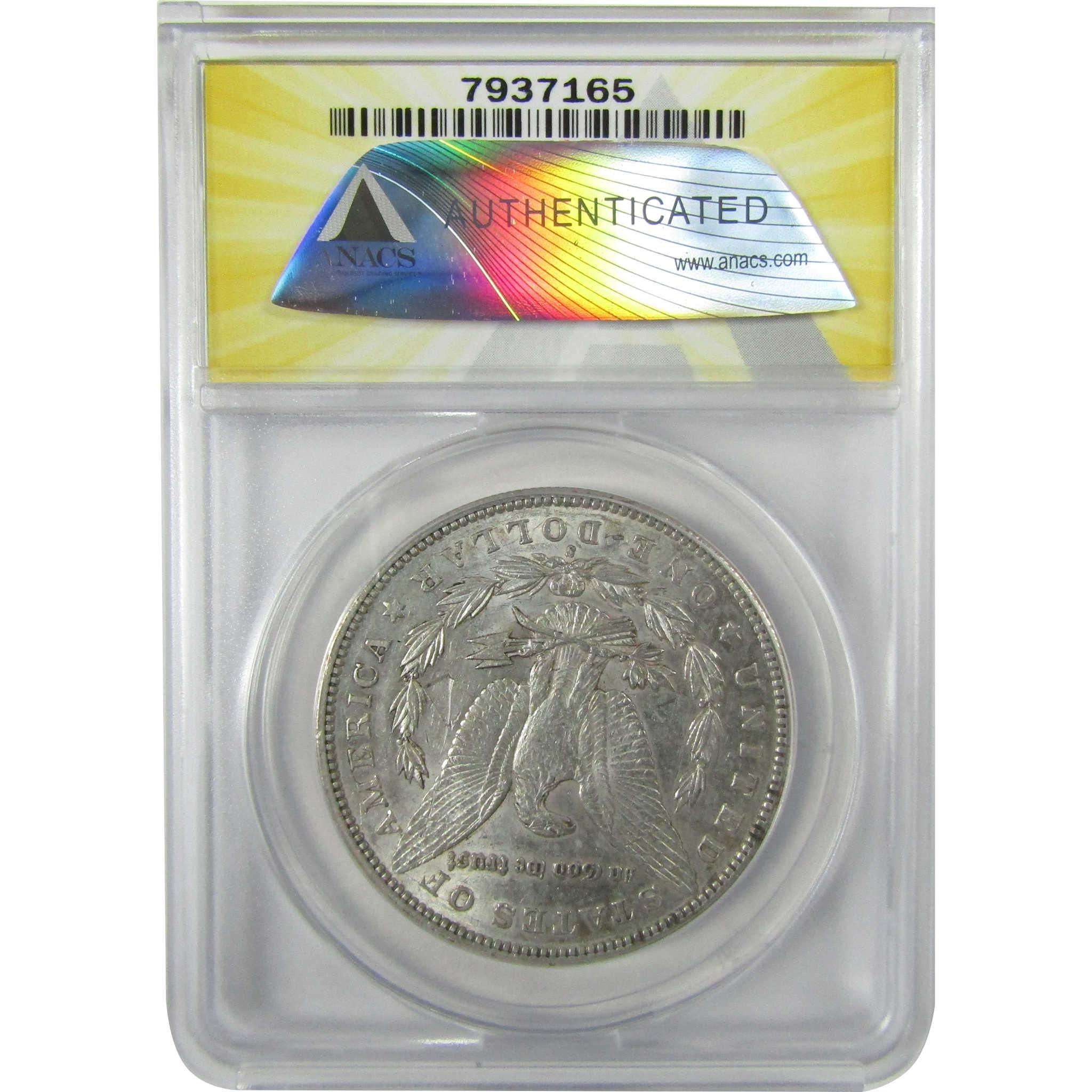 1895 S Morgan Silver Dollar AU 58 Details ANACS $1 Coin SKU:I27973 - Morgan coin - Morgan silver dollar - Morgan silver dollar for sale - Profile Coins & Collectibles