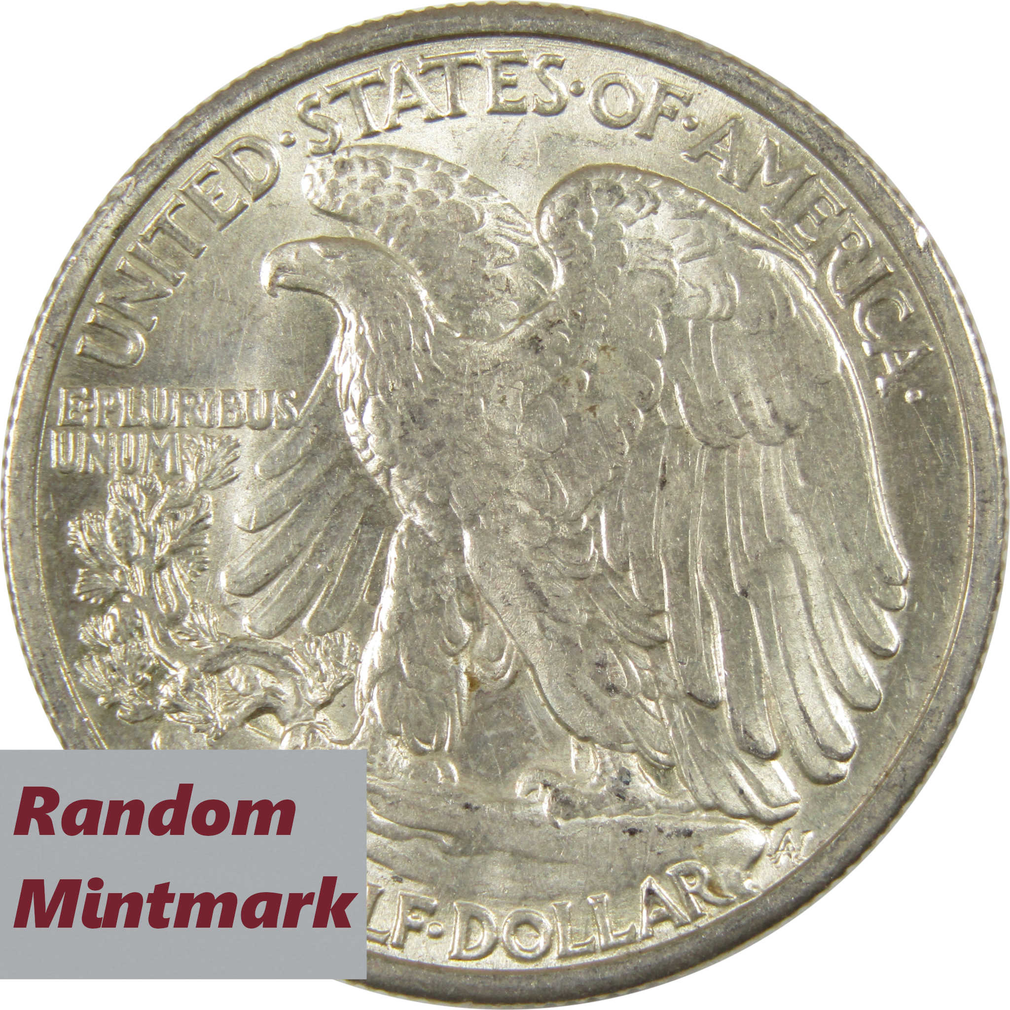 Liberty Walking Half Dollar Choice About Unc Random Date SKU:I10880