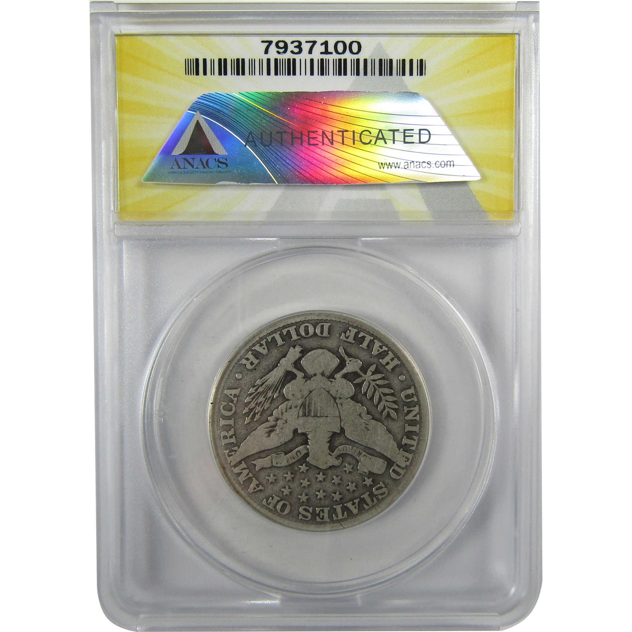 1915 Barber Silver Half Dollar G 6 Details ANACS 50c CoinSKU:I28071