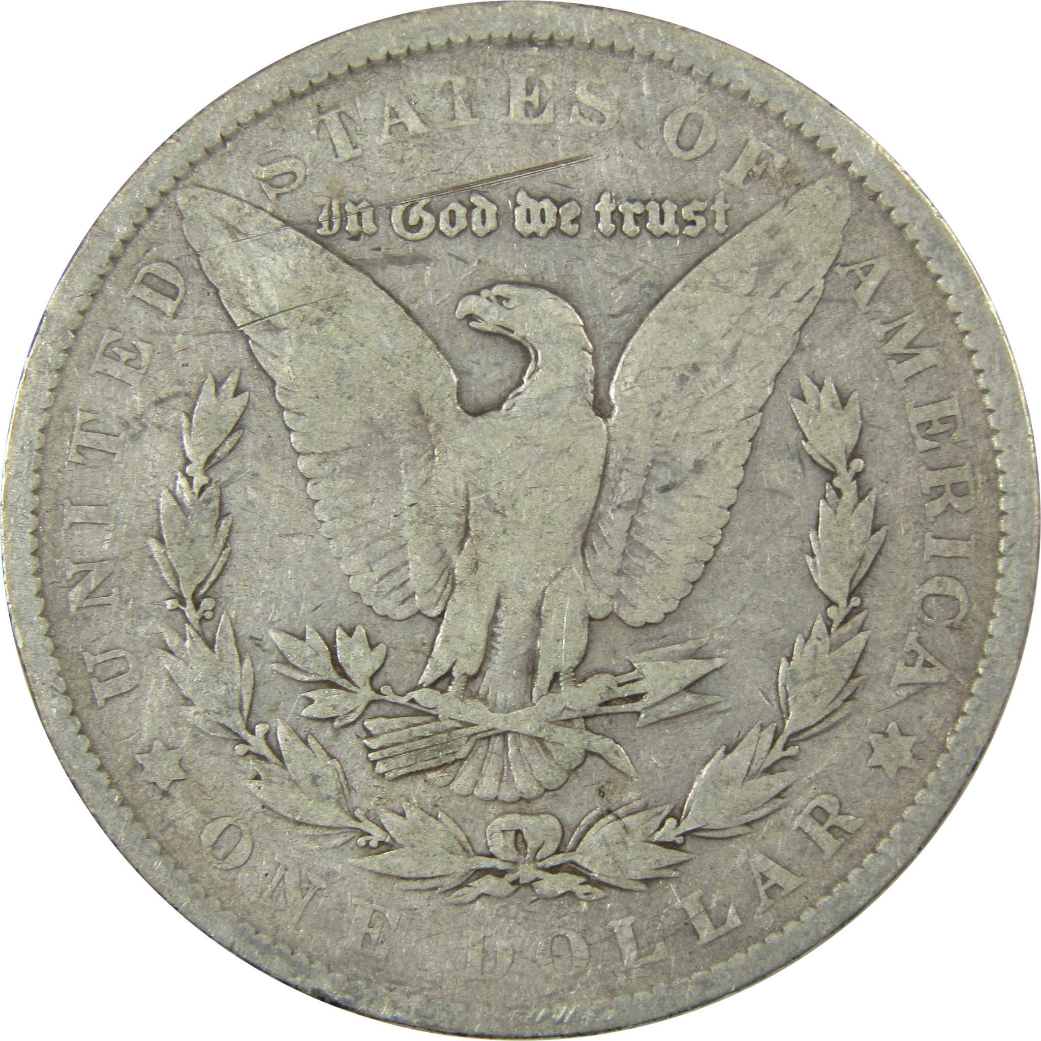 1901 Morgan Silver Dollar VG Very Good $1 Coin Collectible SKU:I25261 - Morgan coin - Morgan silver dollar - Morgan silver dollar for sale - Profile Coins & Collectibles