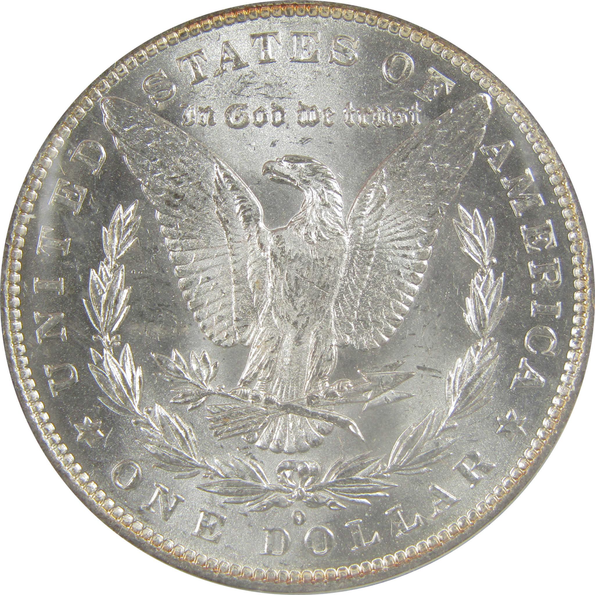 1882 O/S VAM-4 Recessed Top 100 Morgan Dollar MS 62 ANACS SKU:I21951 - Morgan coin - Morgan silver dollar - Morgan silver dollar for sale - Profile Coins & Collectibles