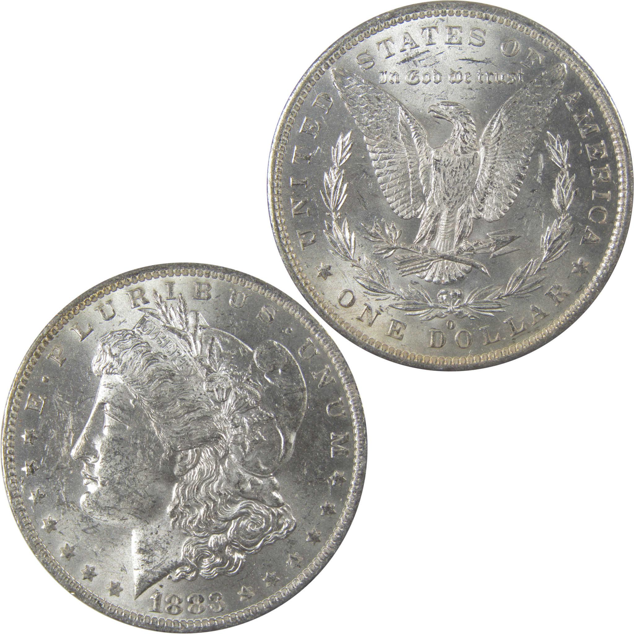 1883 O Morgan Silver Dollar Uncirculated Mint State Toned SKU:I24867
