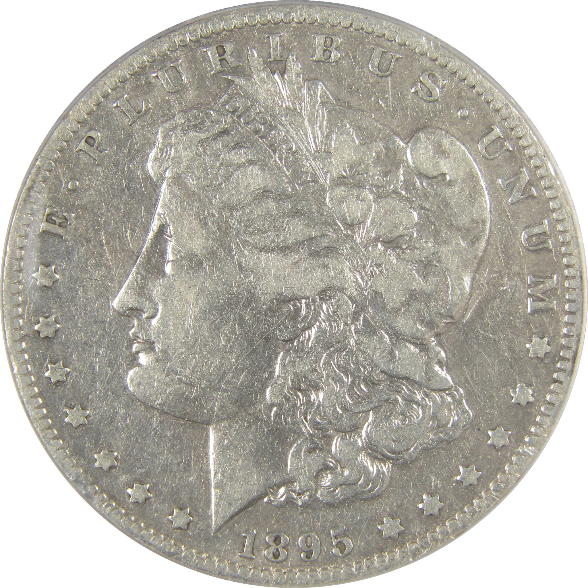 1895 S Morgan Dollar VF 20 Details ANACS Silver $1 Coin SKU:I19299 - Morgan coin - Morgan silver dollar - Morgan silver dollar for sale - Profile Coins & Collectibles
