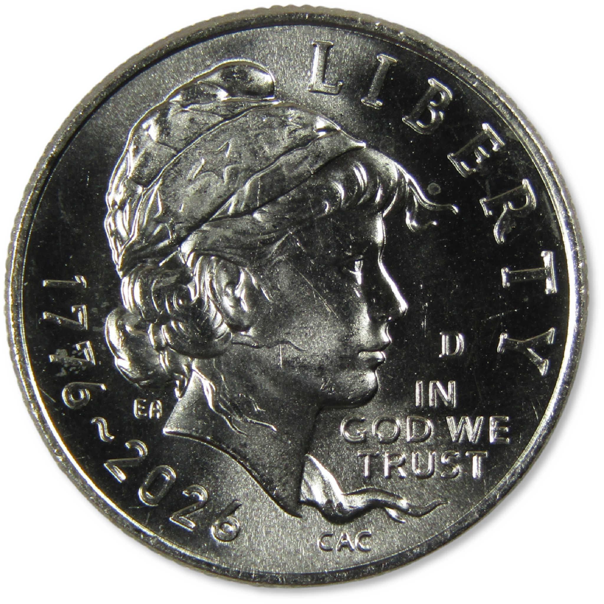 2026 D Emerging Liberty Semiquincentennial Clad Dime Uncirculated