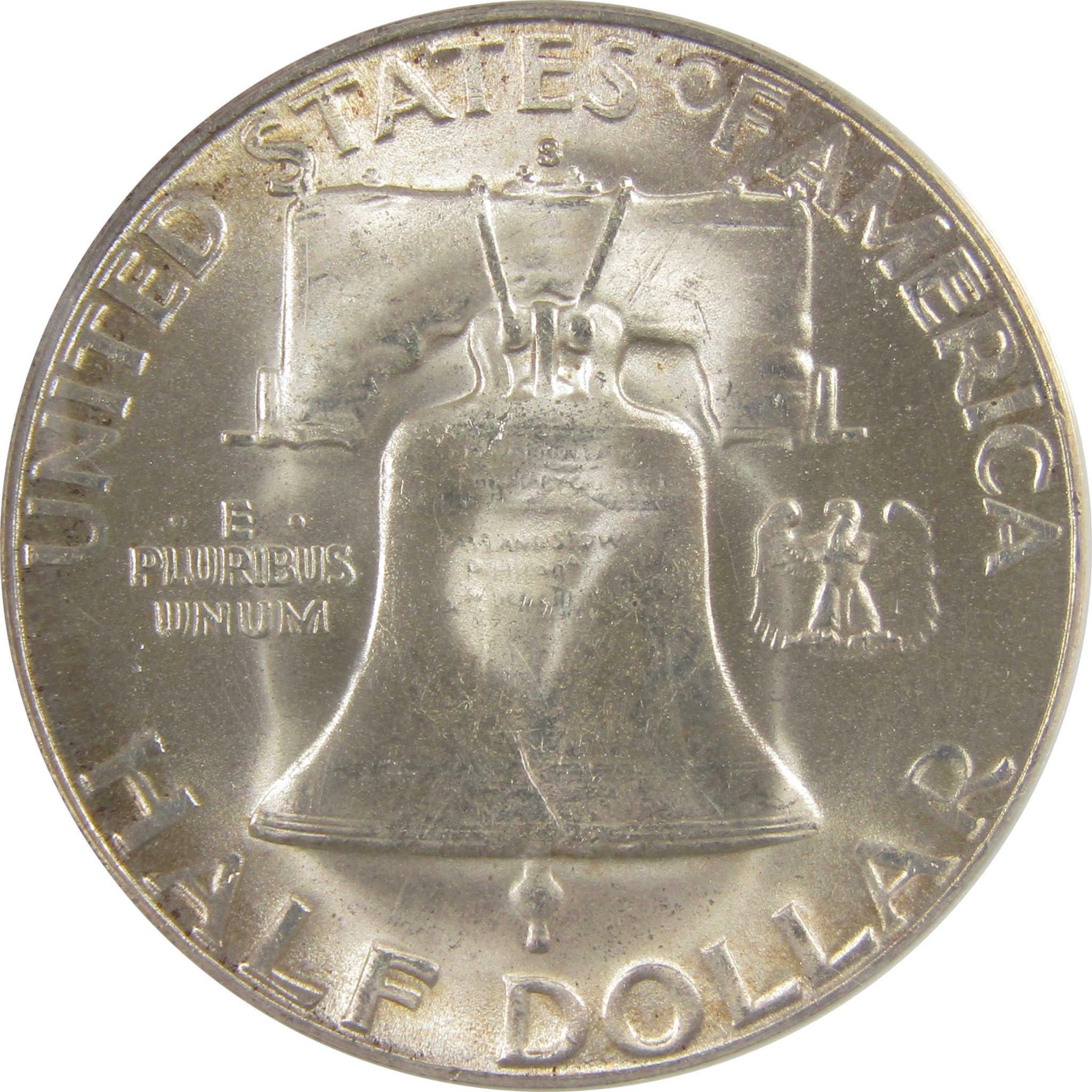 1952 S/S Franklin Silver 50c MS 64 ANACS Uncirculated SKU:I25647