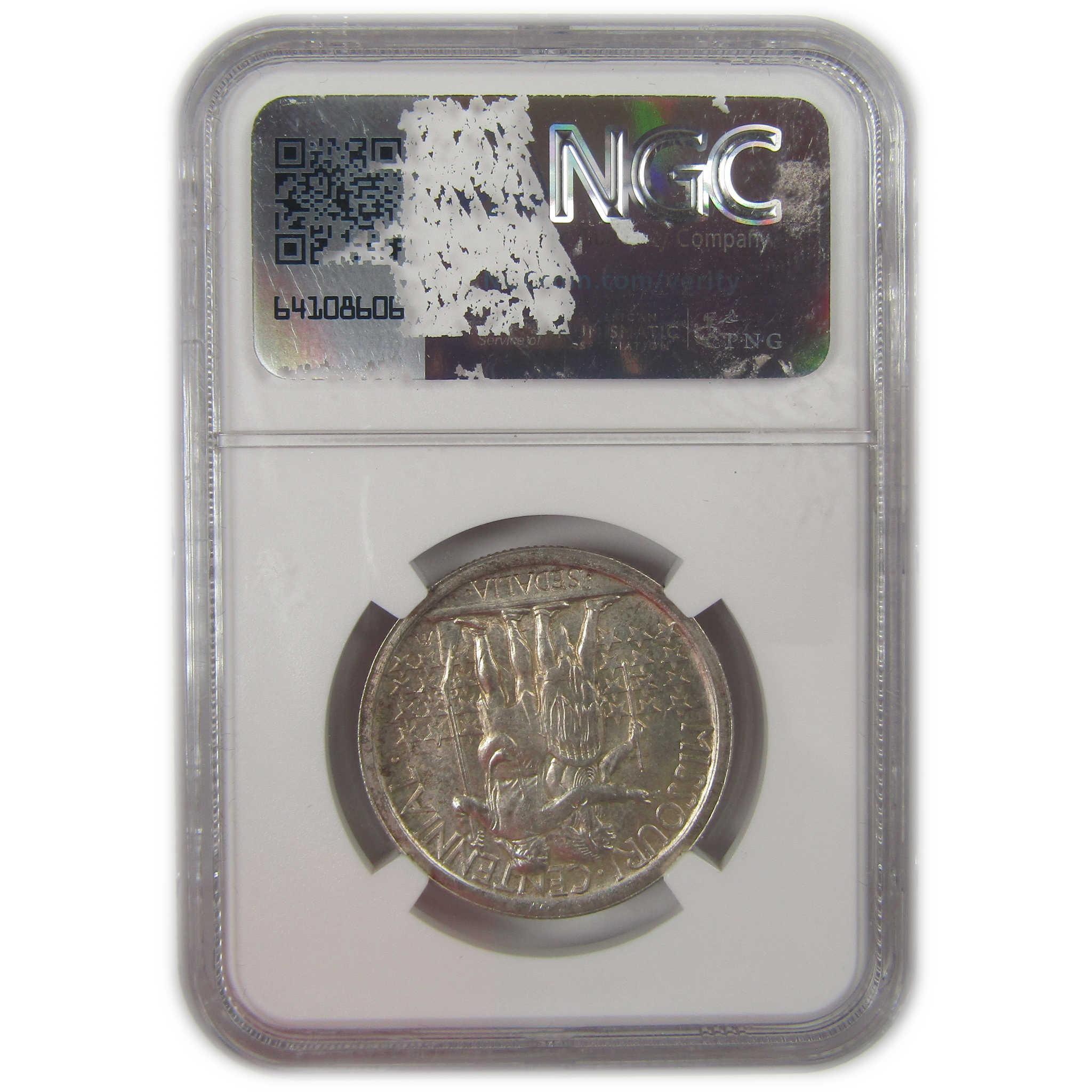 Missouri Commemorative Half Dollar 1921 MS 66 NGC Silver SKU:I20936