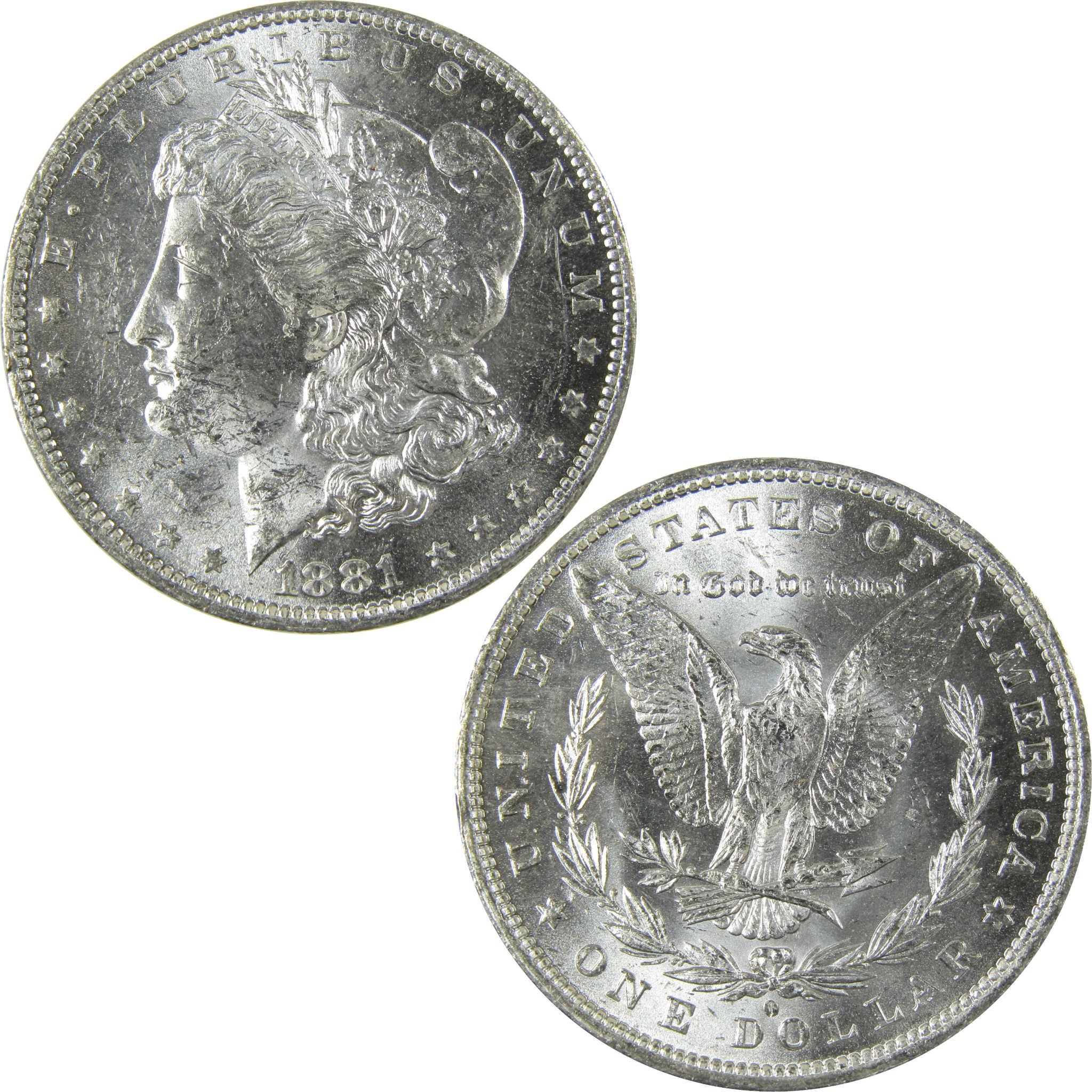 1881 O Morgan Silver Dollar Uncirculated Mint State $1 Coin SKU:I27765 - Morgan coin - Morgan silver dollar - Morgan silver dollar for sale - Profile Coins & Collectibles