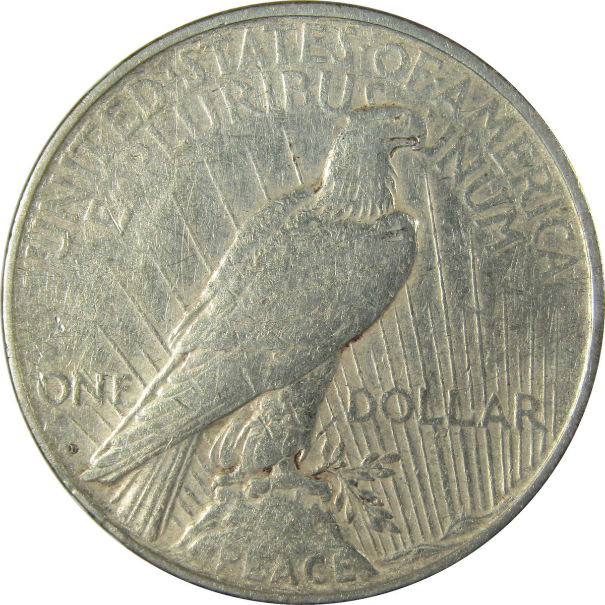 1927 D Peace Silver Dollar XF EF Extremely Fine Details SKU:I28106