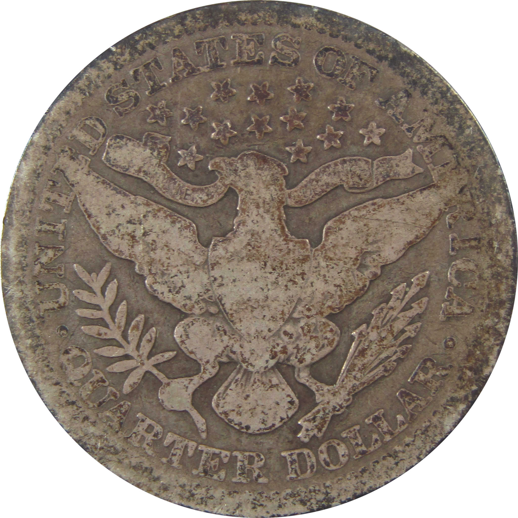 1905 Barber Quarter G Good Silver 25c Coin SKU:I21817