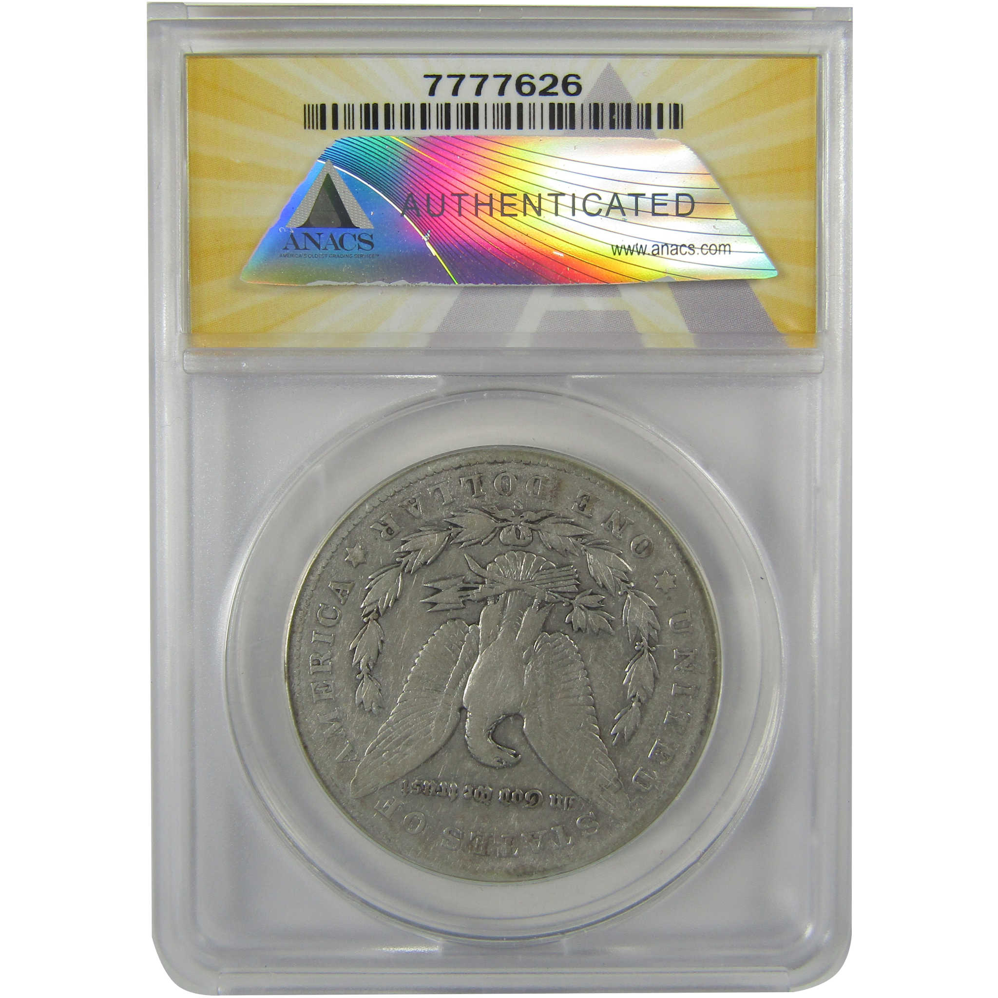 1902 S Morgan Dollar F 12 Details ANACS Silver $1 Coin SKU:I21670 - Morgan coin - Morgan silver dollar - Morgan silver dollar for sale - Profile Coins & Collectibles