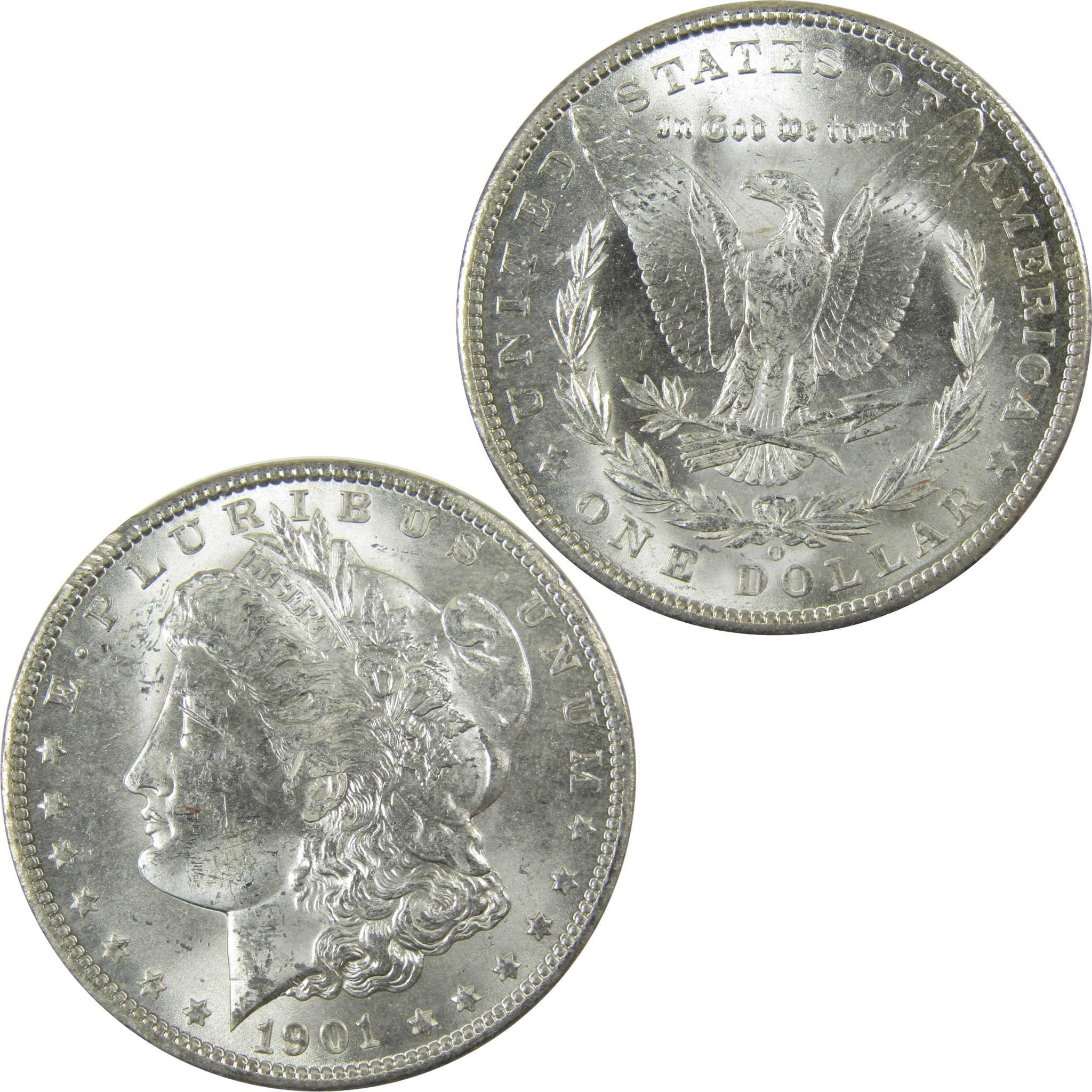 1901 O Morgan Silver Dollar Uncirculated Mint State $1 Coin SKU:I27810 - Morgan coin - Morgan silver dollar - Morgan silver dollar for sale - Profile Coins & Collectibles