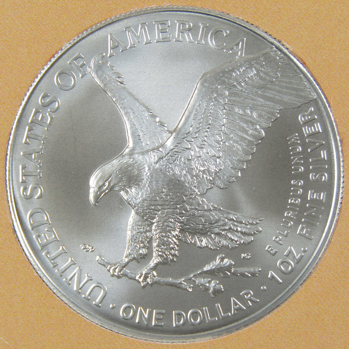 2025 American Silver Eagle Uncirculated with Thank You Holder
